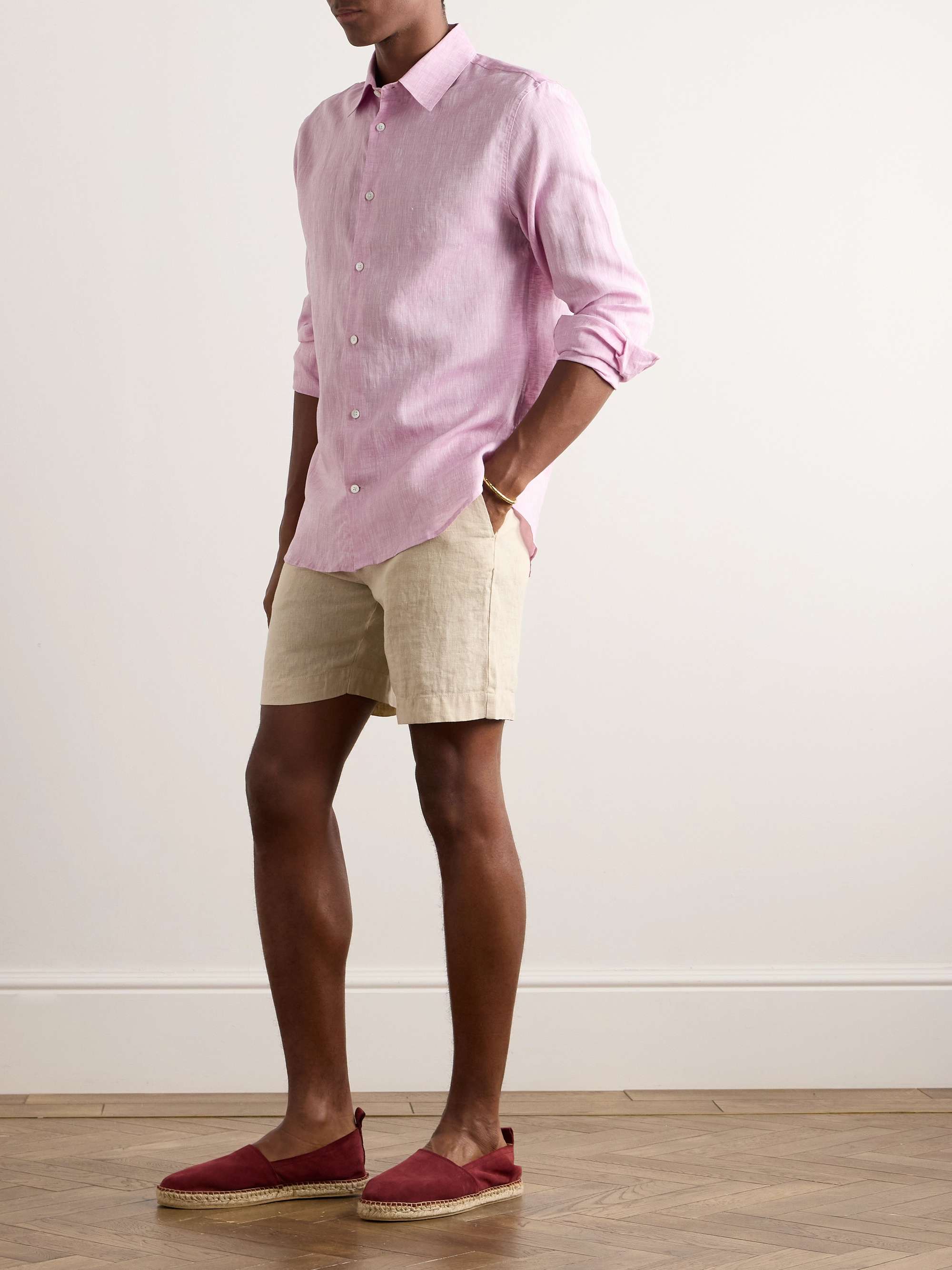 Organic Linen-Chambray Shirt view