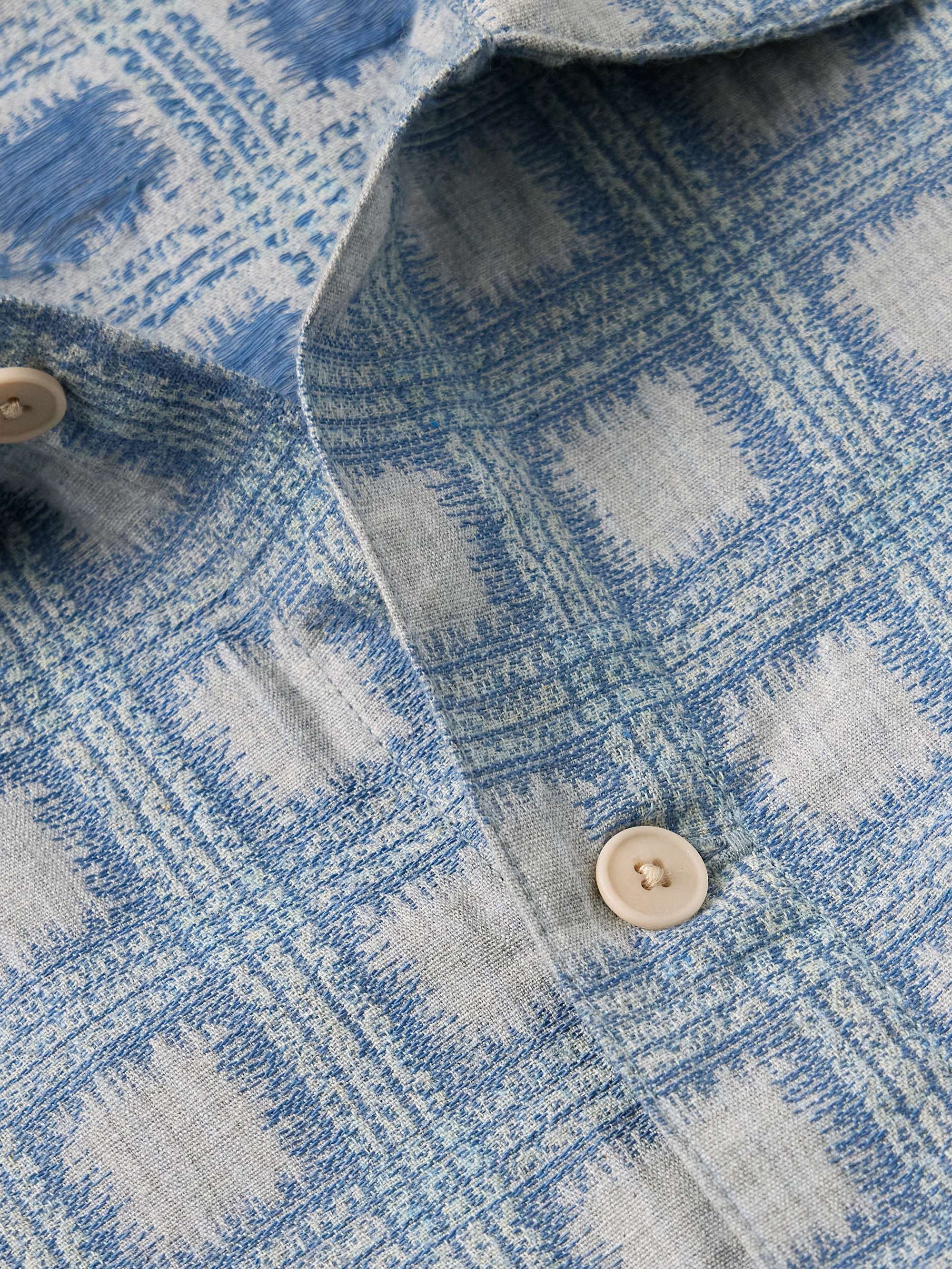 Gabe Cotton-Jacquard Shirt view