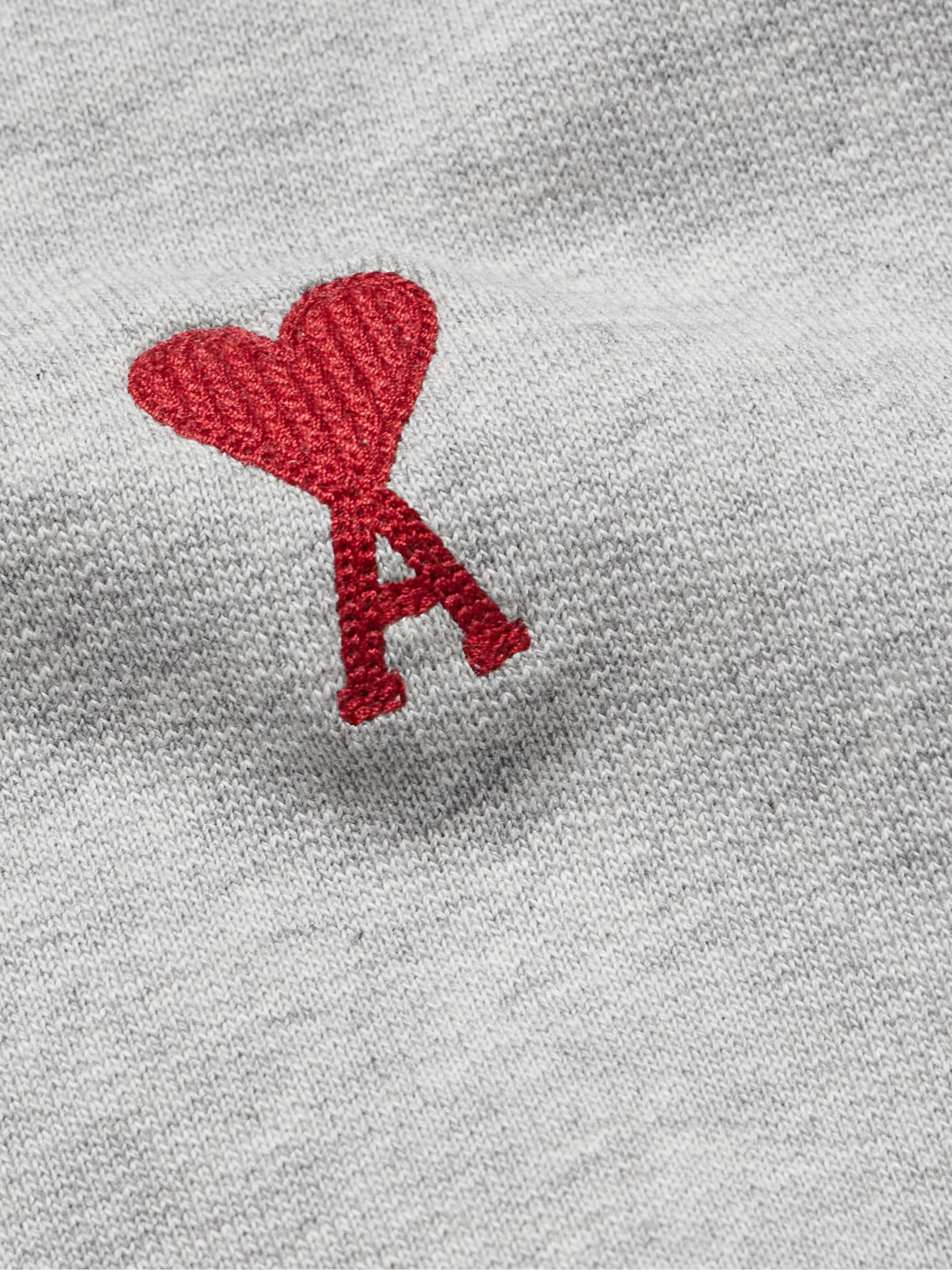Logo-Embroidered Organic Cotton-Jersey Hoodie view