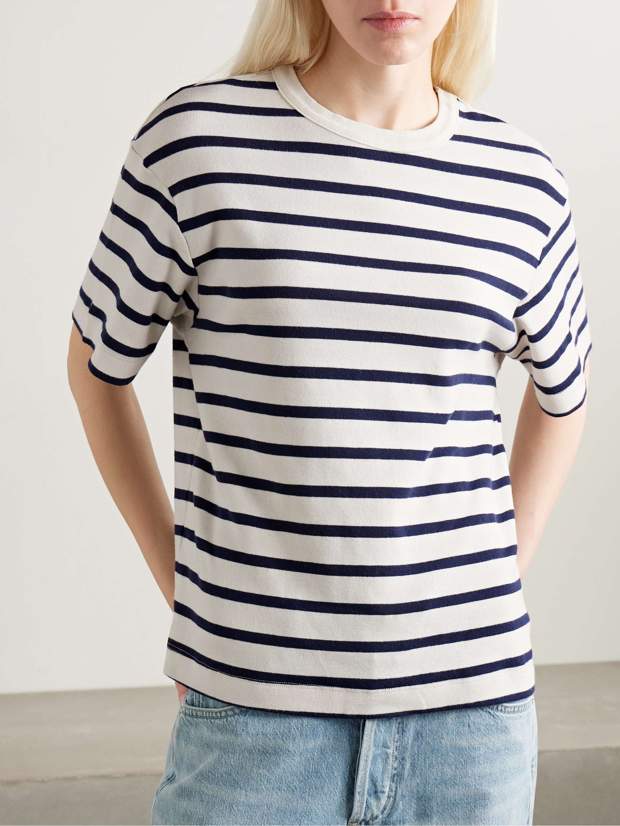 Goldie striped cotton-blend jersey T-Shirt view