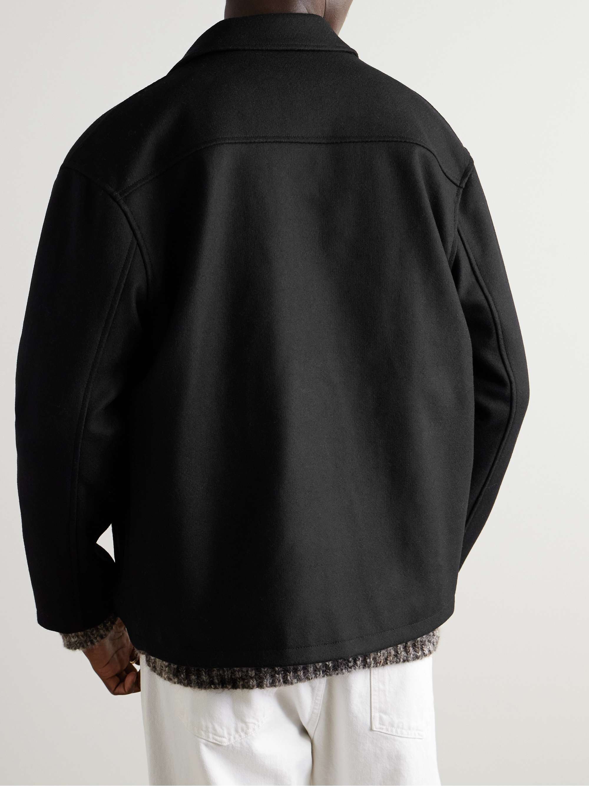 Wool-Felt Overshirt view