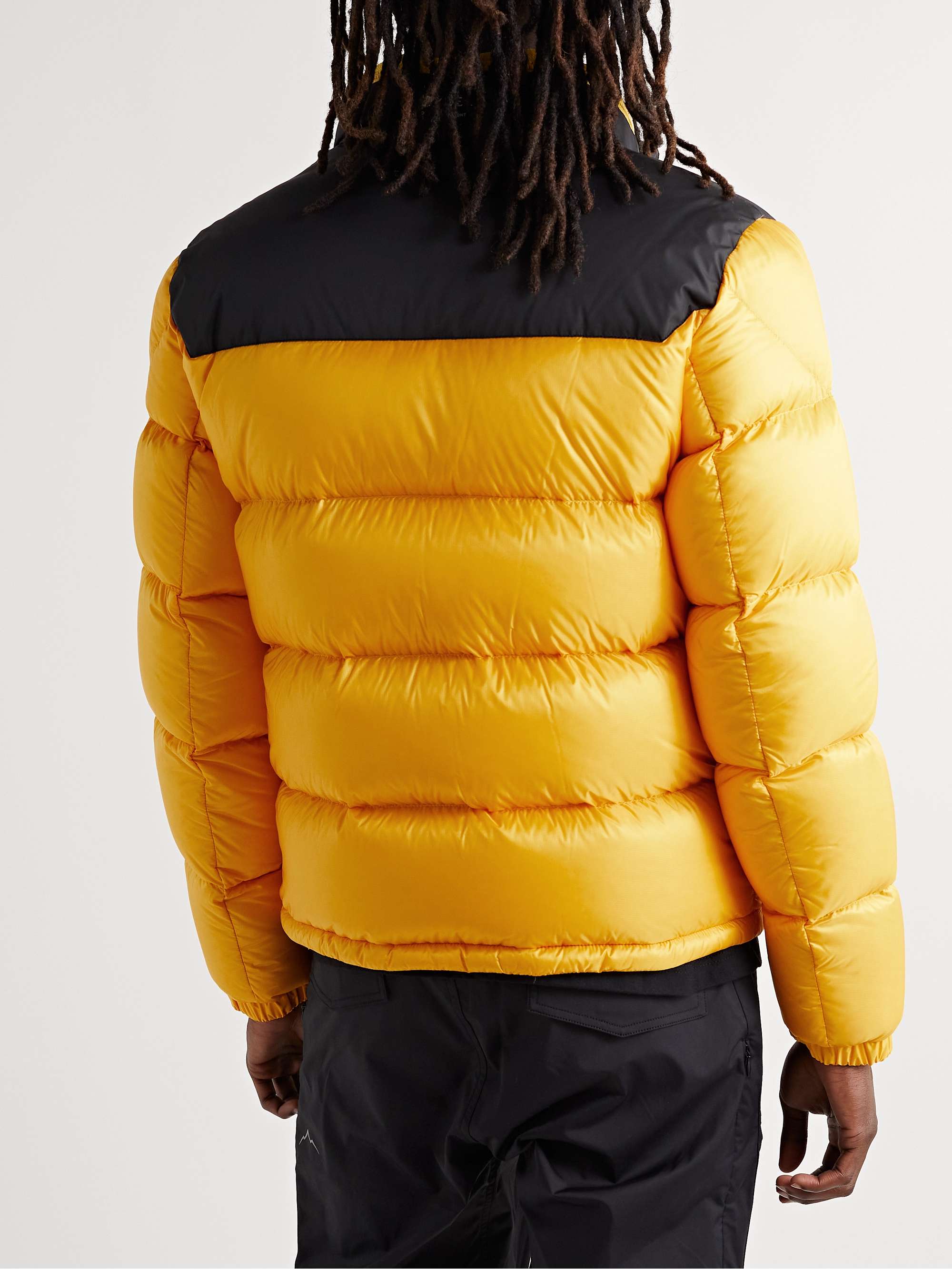 Peuplier Logo-Appliquéd Quilted Shell and Ripstop Down Hooded Jacket view