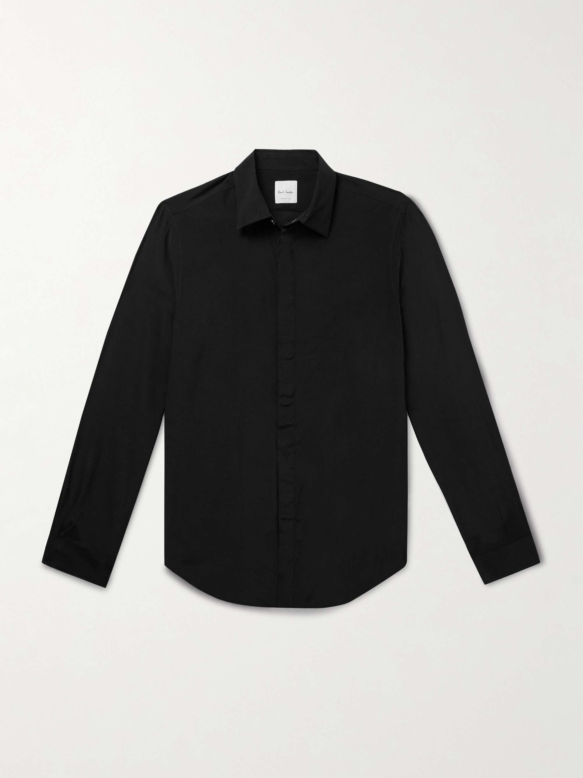 Slim-Fit Woven Shirt view