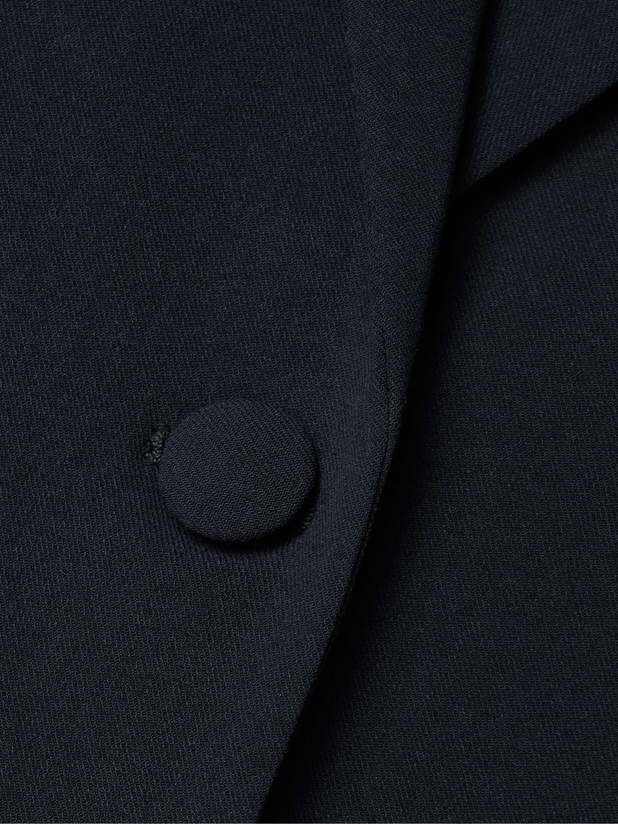 Bennet wool-blend crepe blazer view
