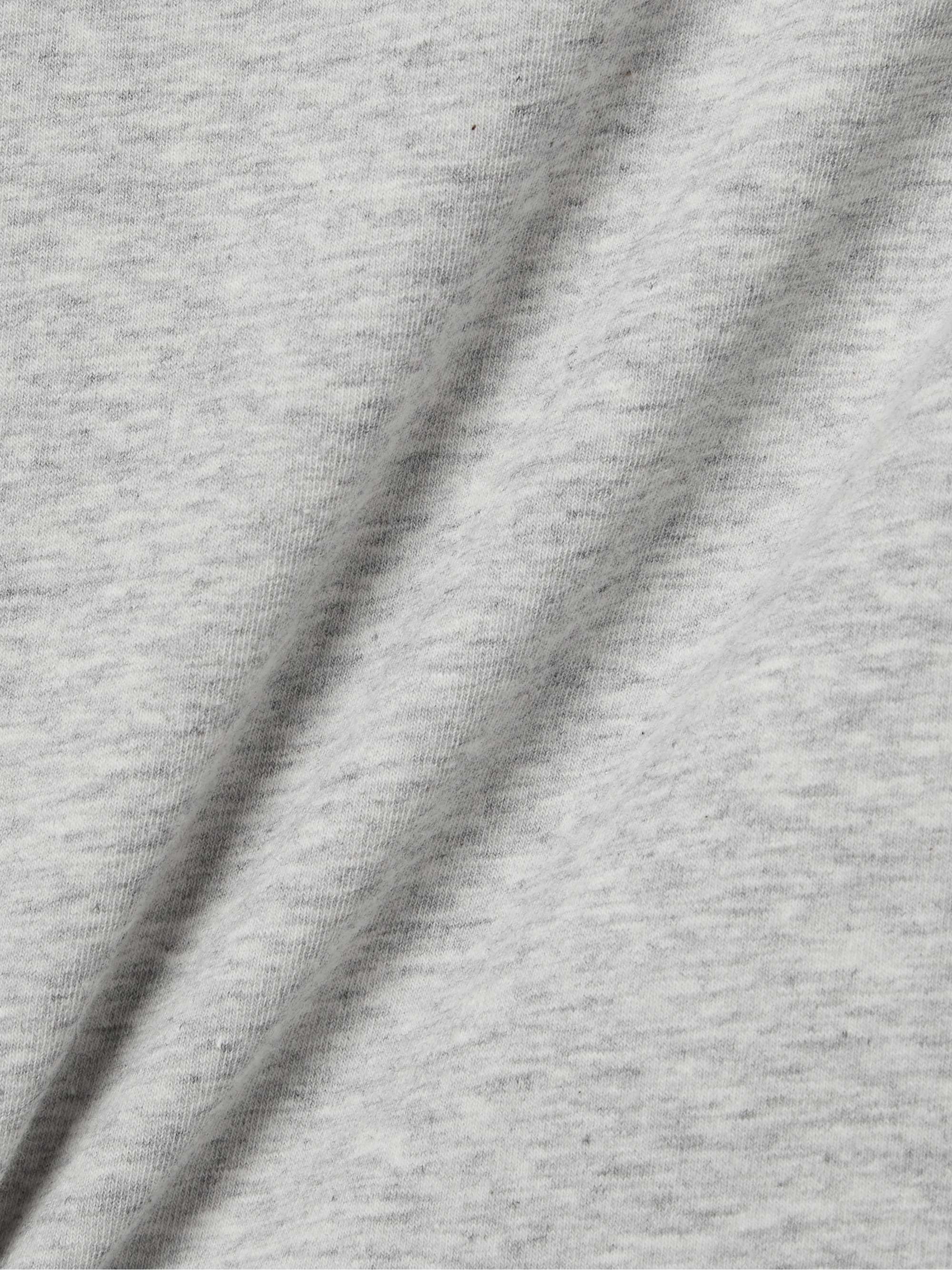 Stretch-cotton jersey top view
