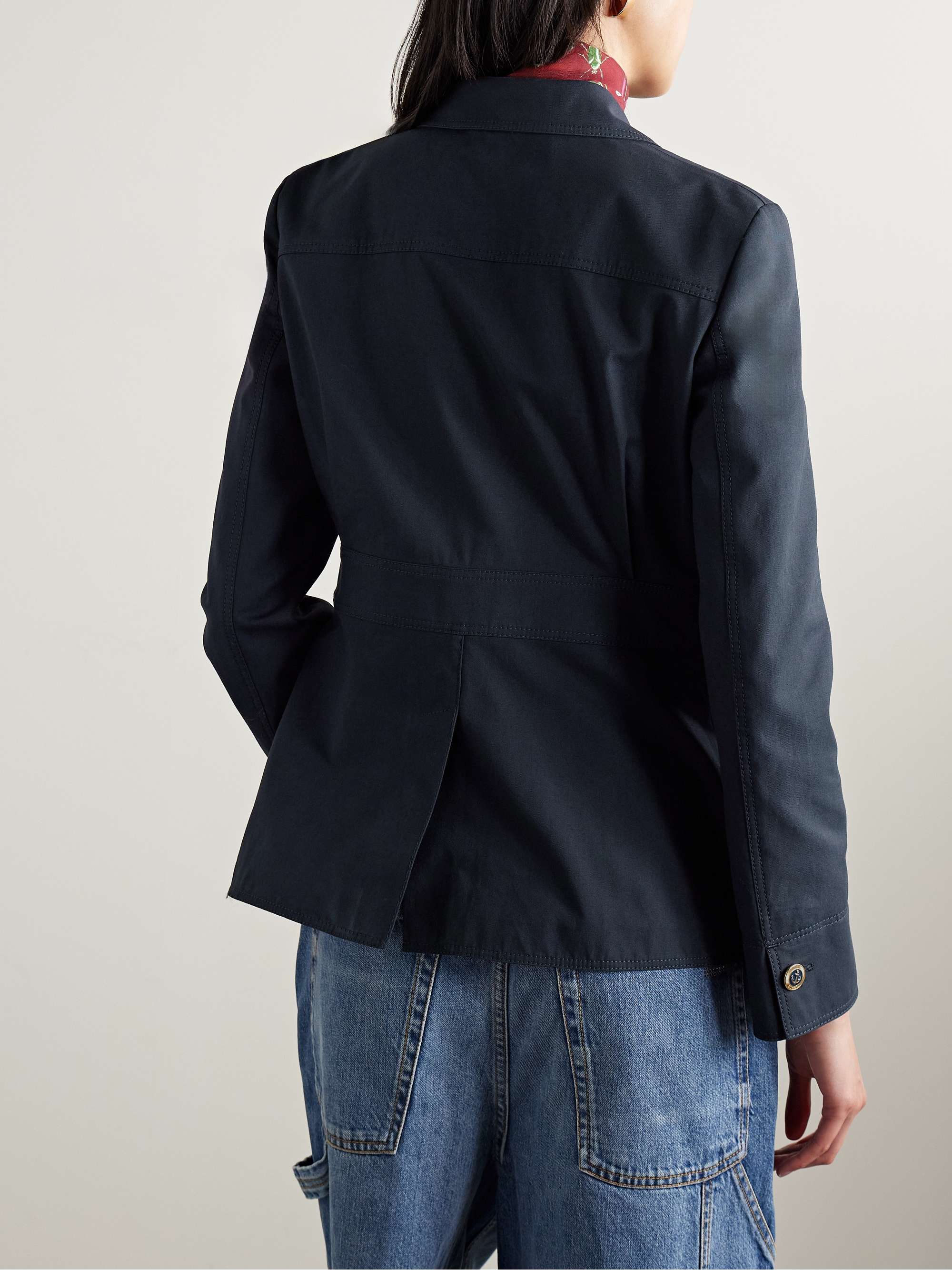 Cotton-canvas jacket view