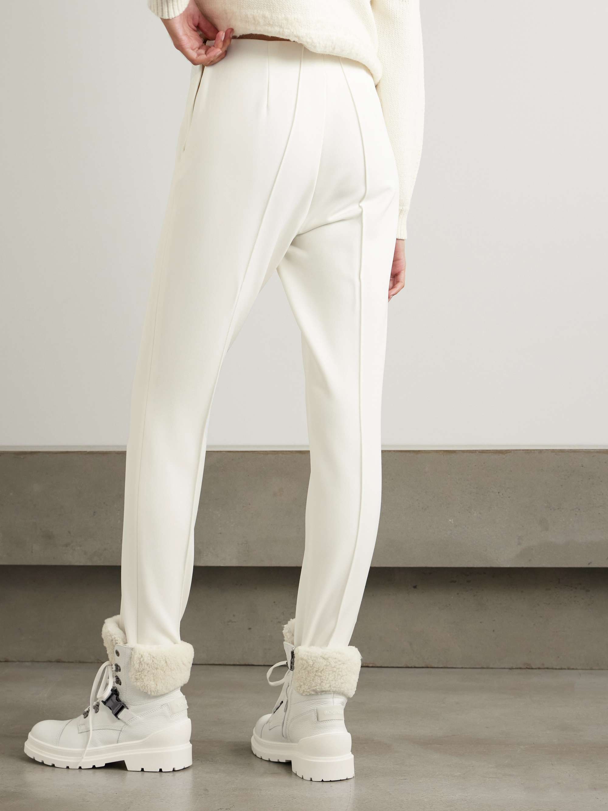 Elaine tech-twill tapered stirrup ski pants view