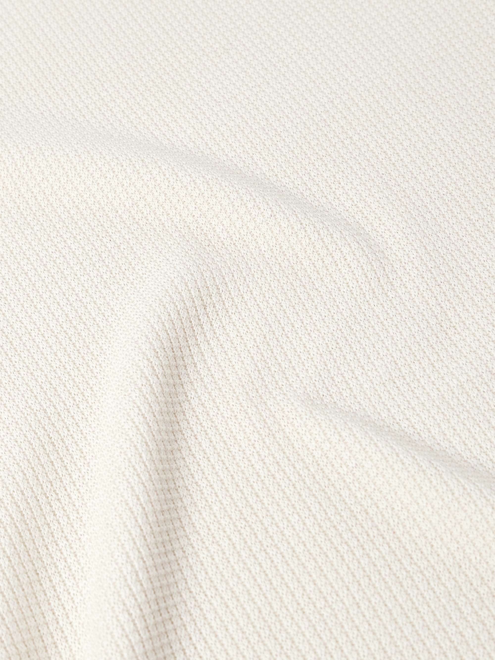 Waffle-Knit Cotton and Silk-Blend Sweatshirt view