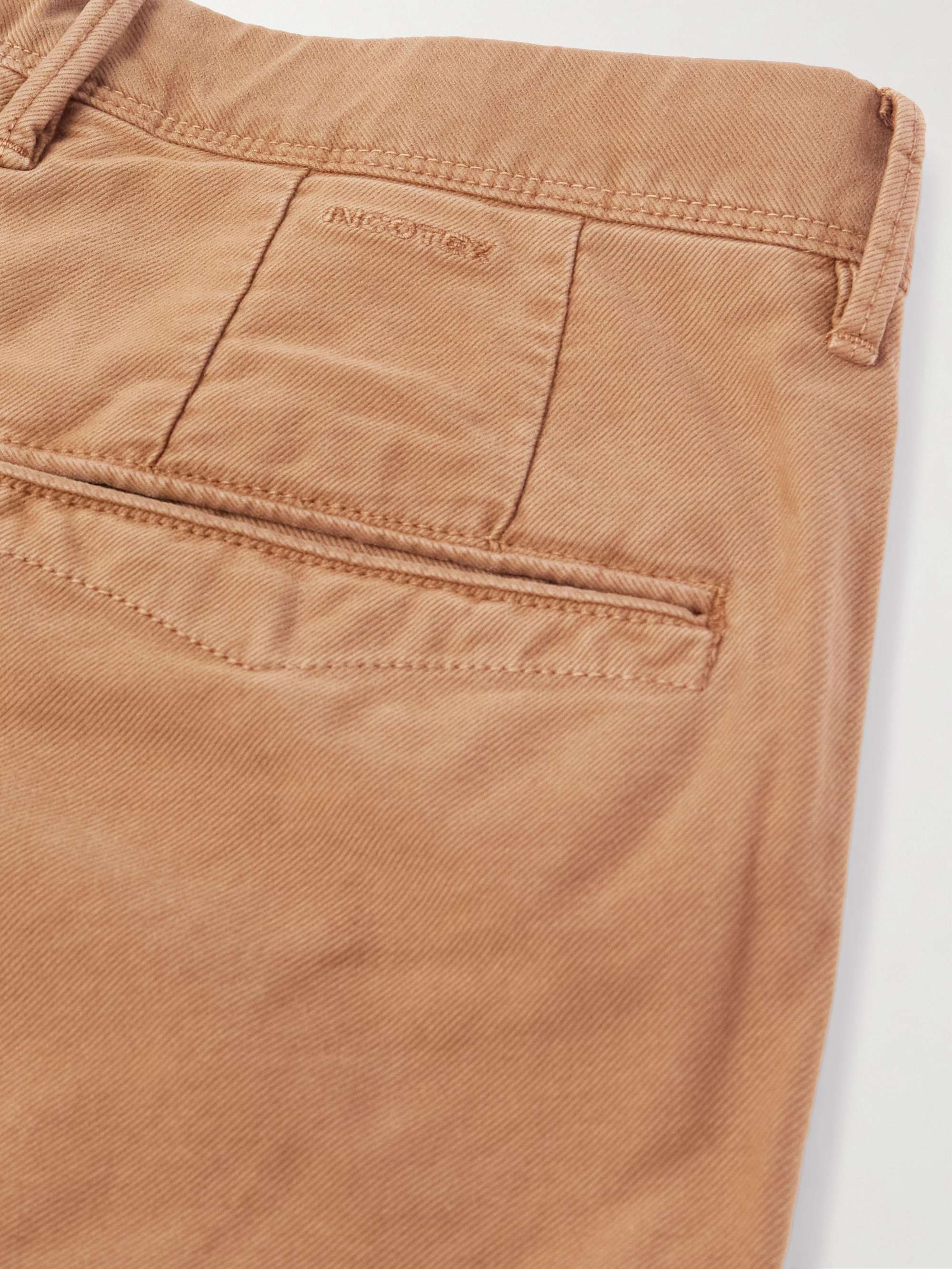Slim-Fit Tricochino Trousers view
