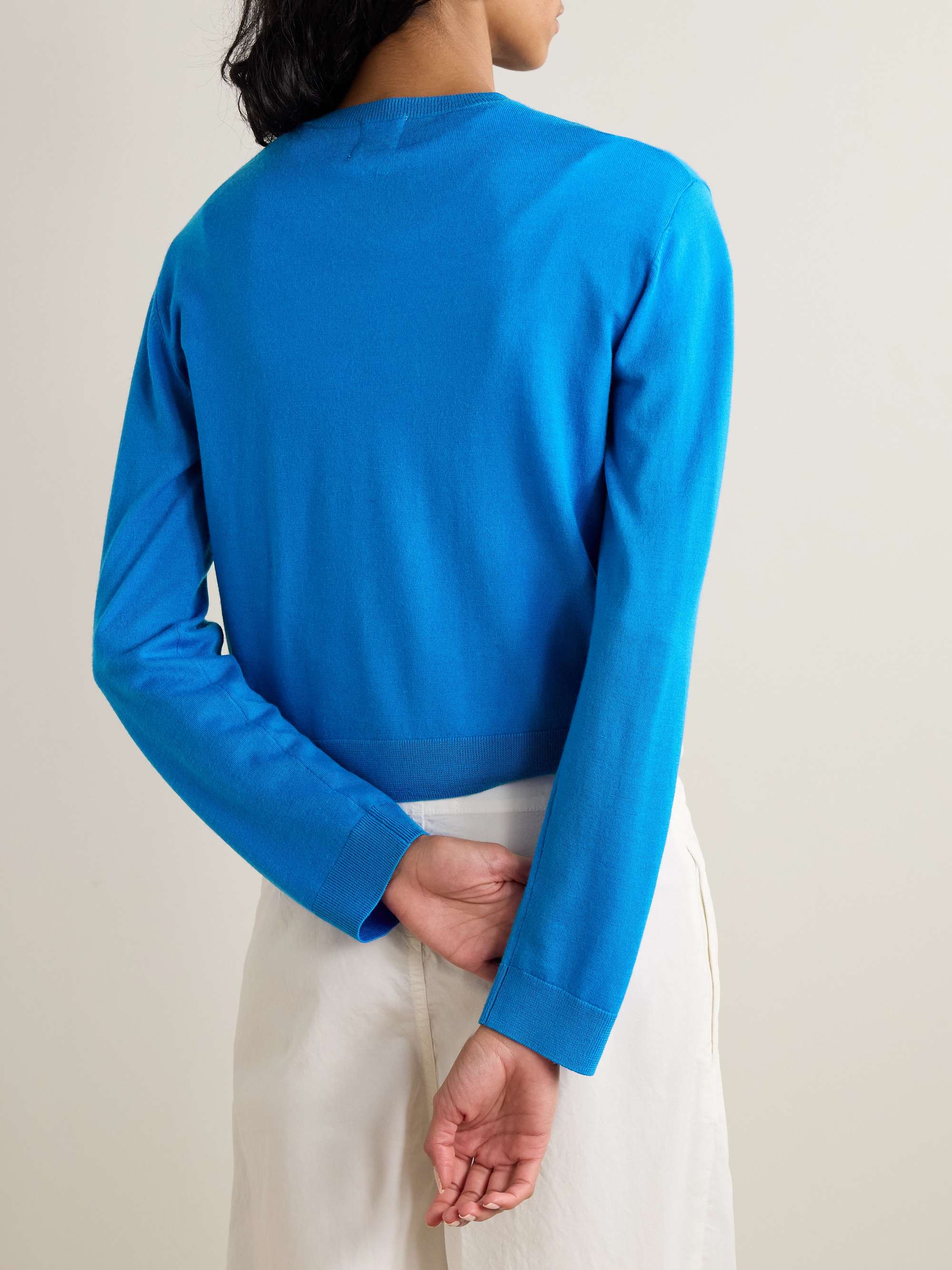 James wool sweater view