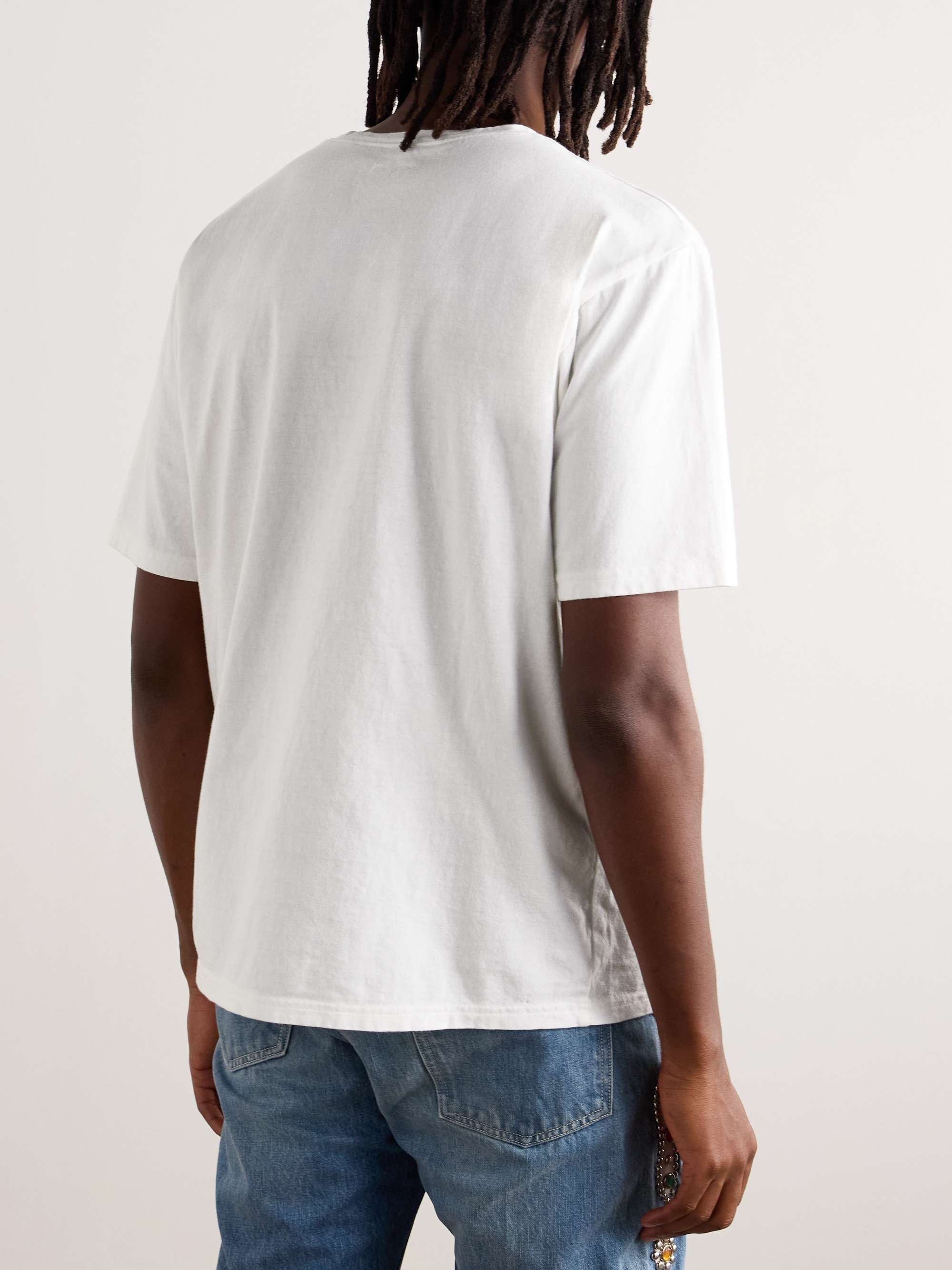 Peckish Little Bear Printed Cotton-Jersey T-Shirt view
