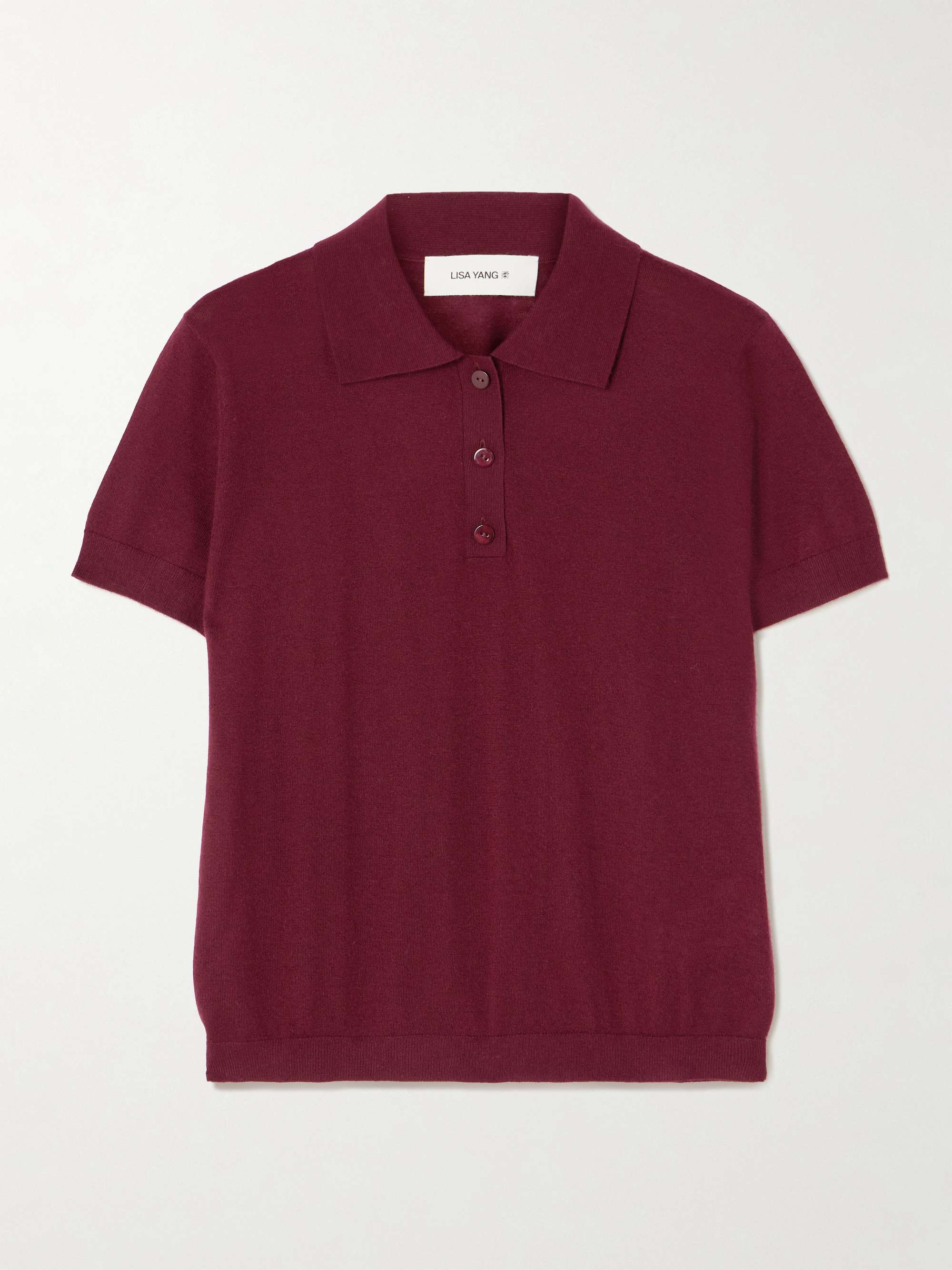 Nai cashmere polo shirt view