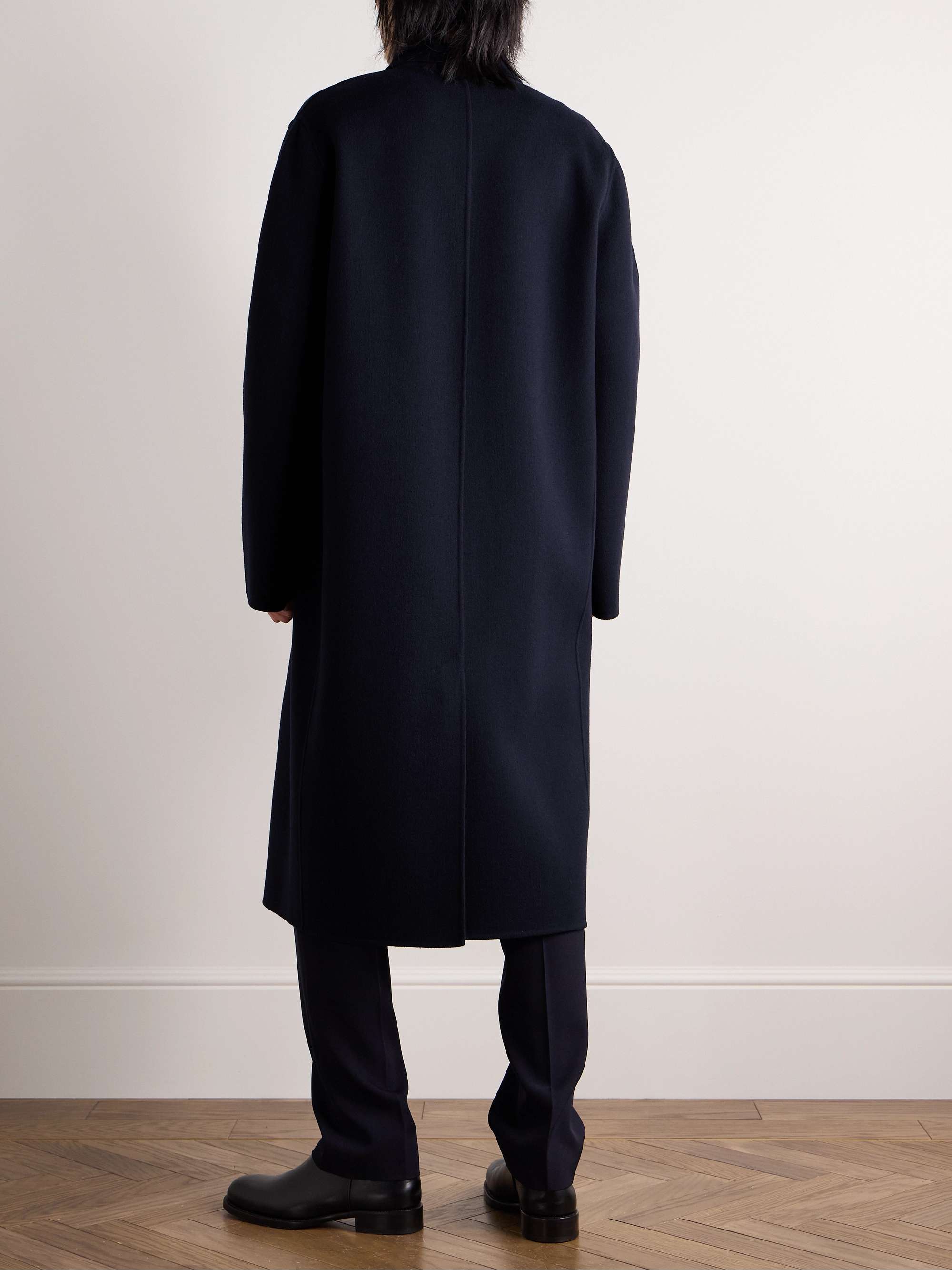 Hendrix Cashmere-Felt Overcoat view