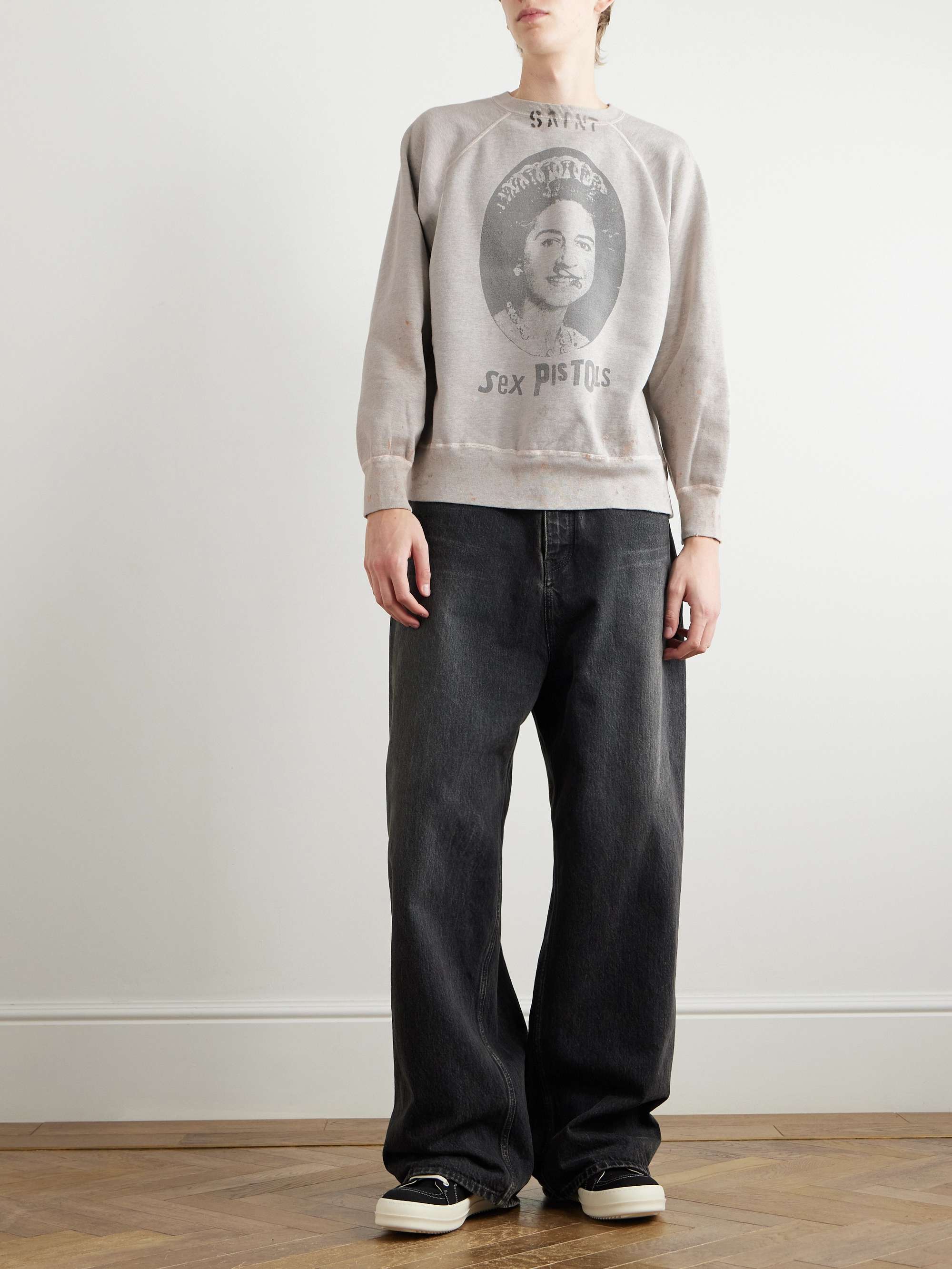 + Sex Pistols Printed Cotton-Jersey Sweatshirt view