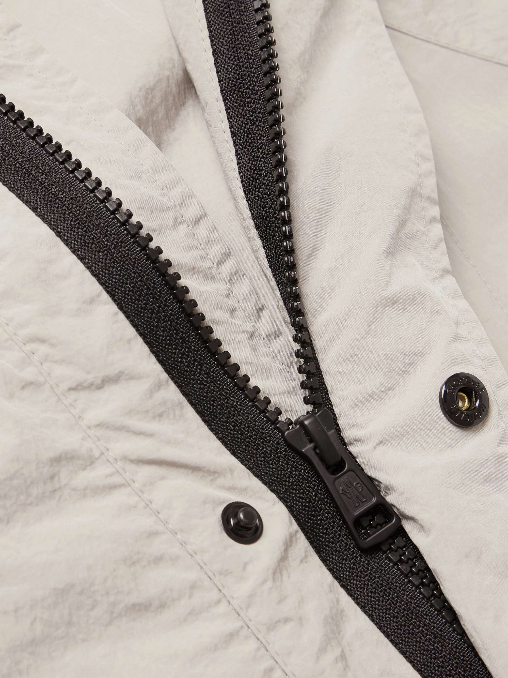 7 Moncler FRGMT Hiroshi Fujiwara Dotter Crinkled-Shell Hooded Jacket view