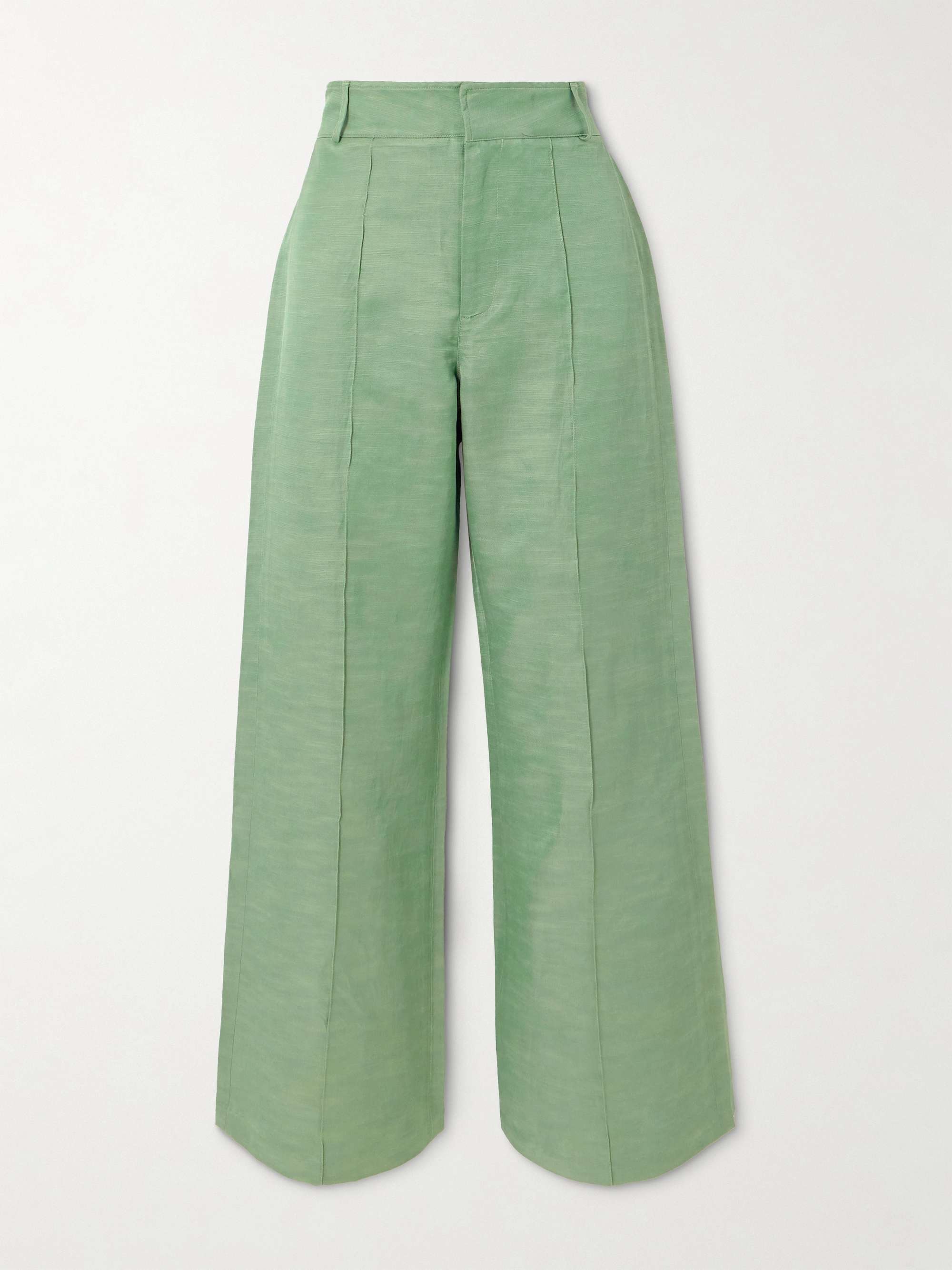 Yoshitomo textured woven pants view