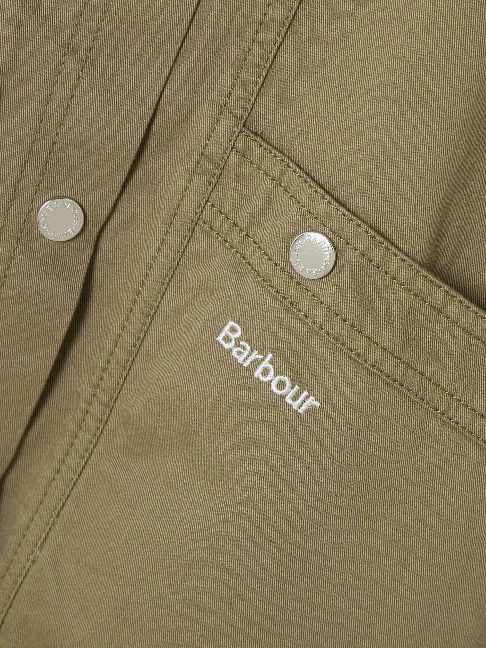 Sonnie corduroy-trimmed cotton-canvas jacket view