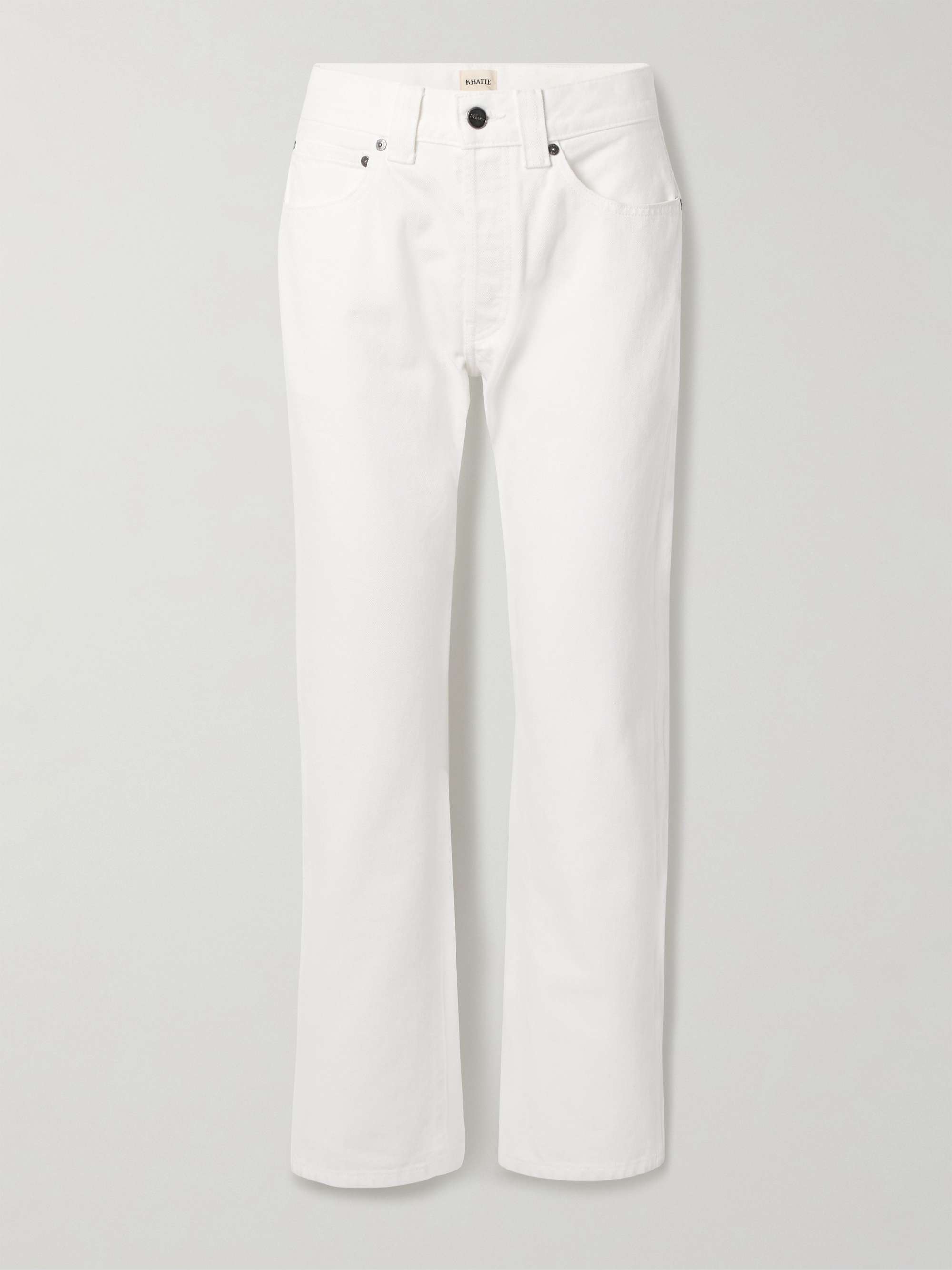 Callum mid-rise straight-leg jeans view