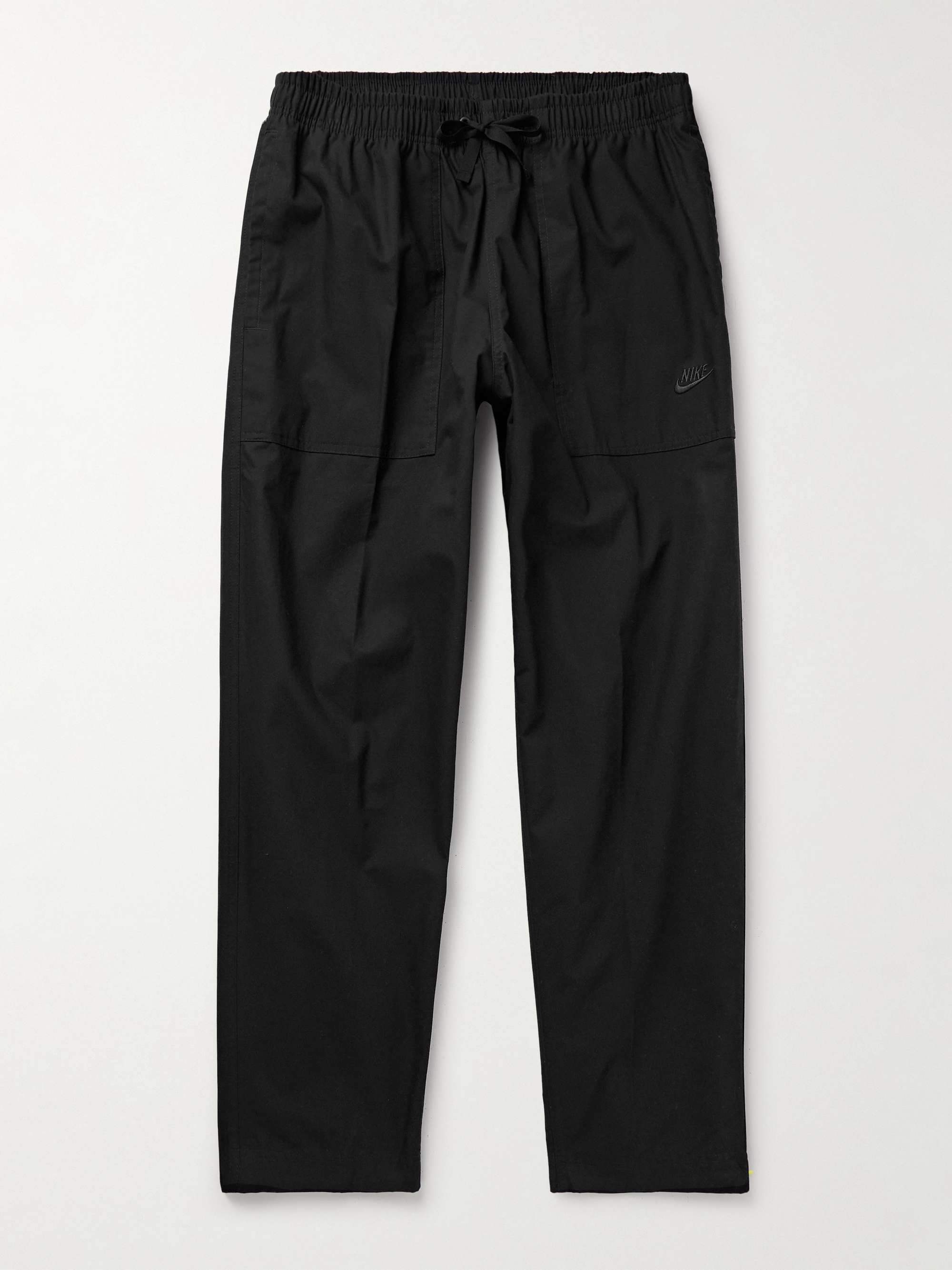 Club Barcelona Tapered Cotton-Poplin Drawstring Trousers view