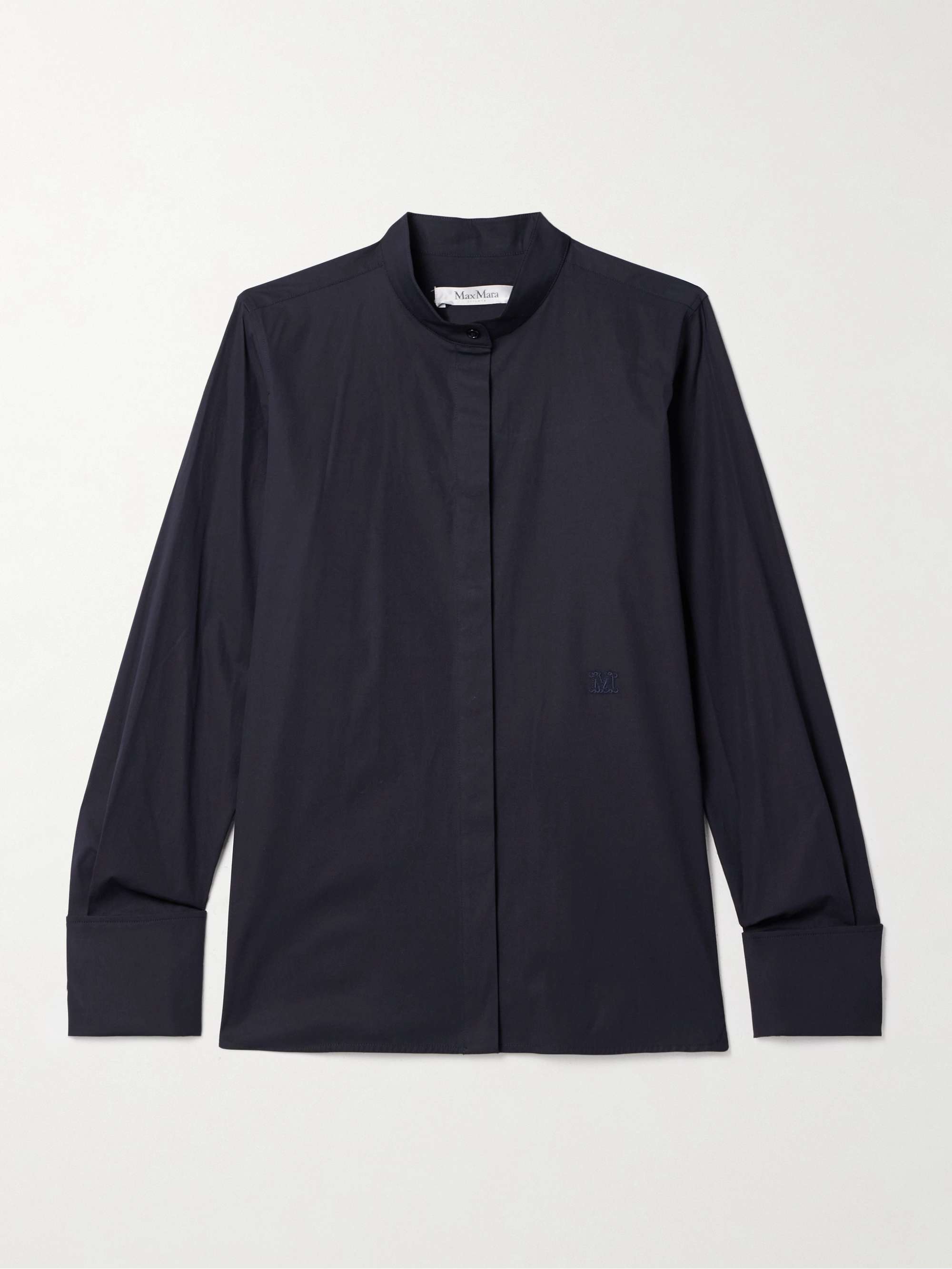 Arduino cotton-blend poplin shirt view
