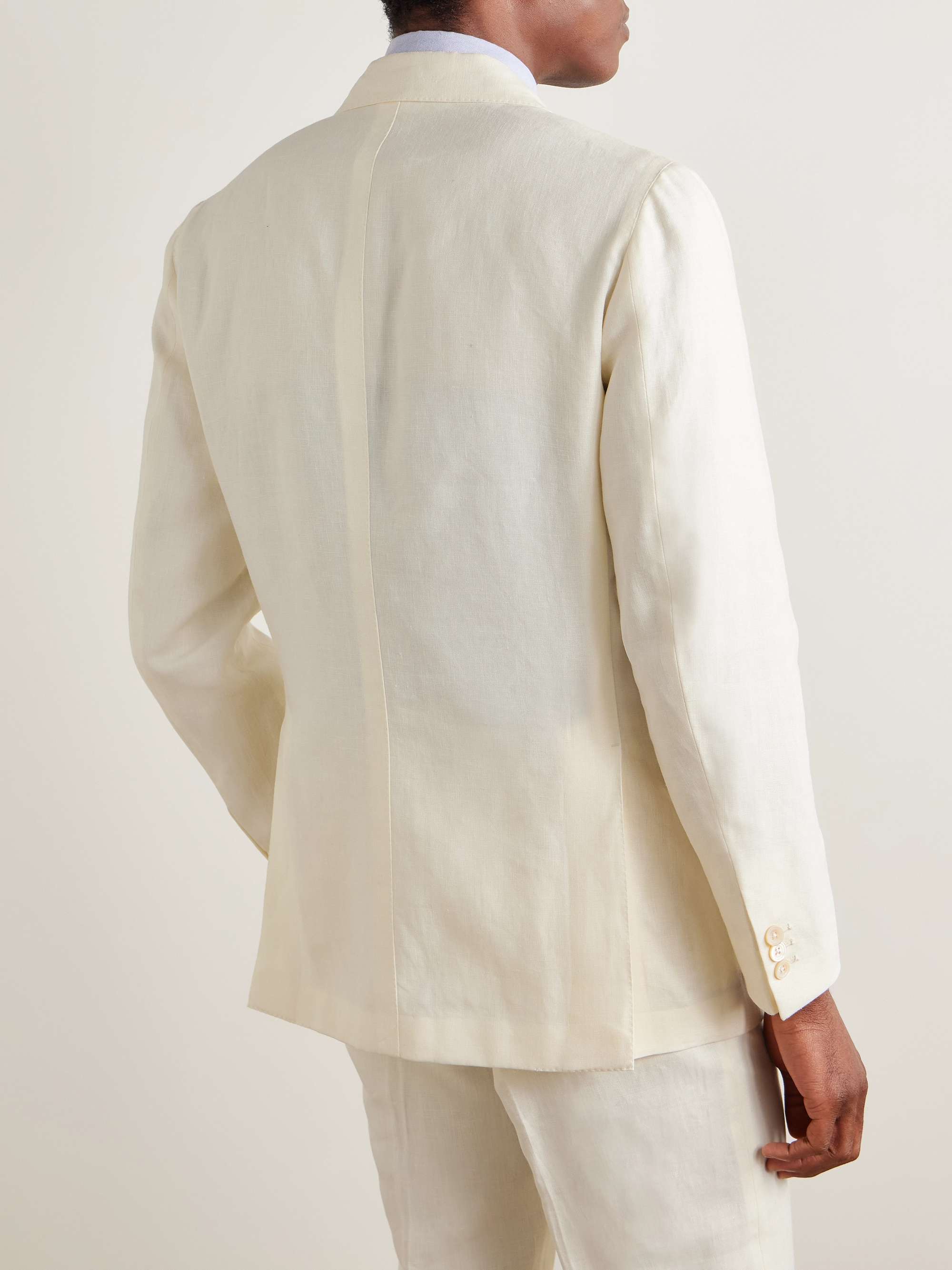Waverly Slim-Fit Linen Suit Jacket view