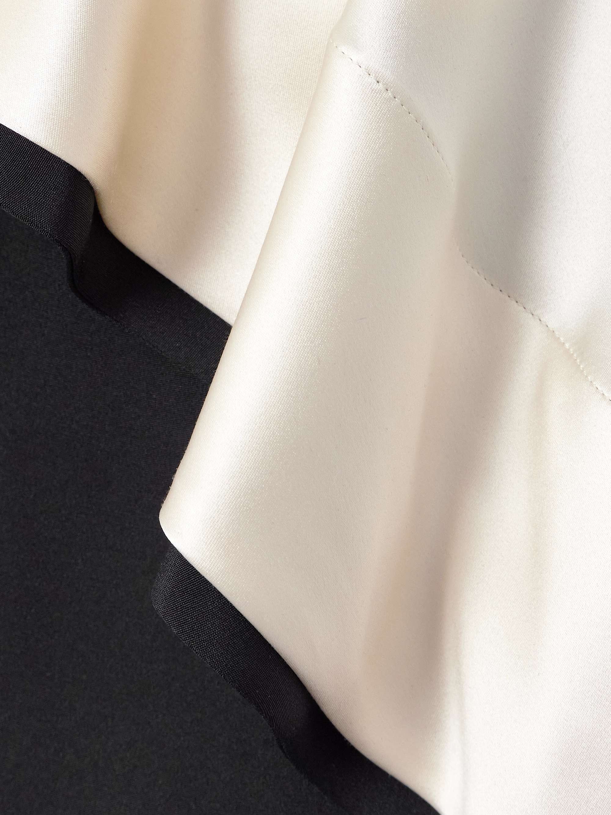 Topolino layered silk-satin midi dress view