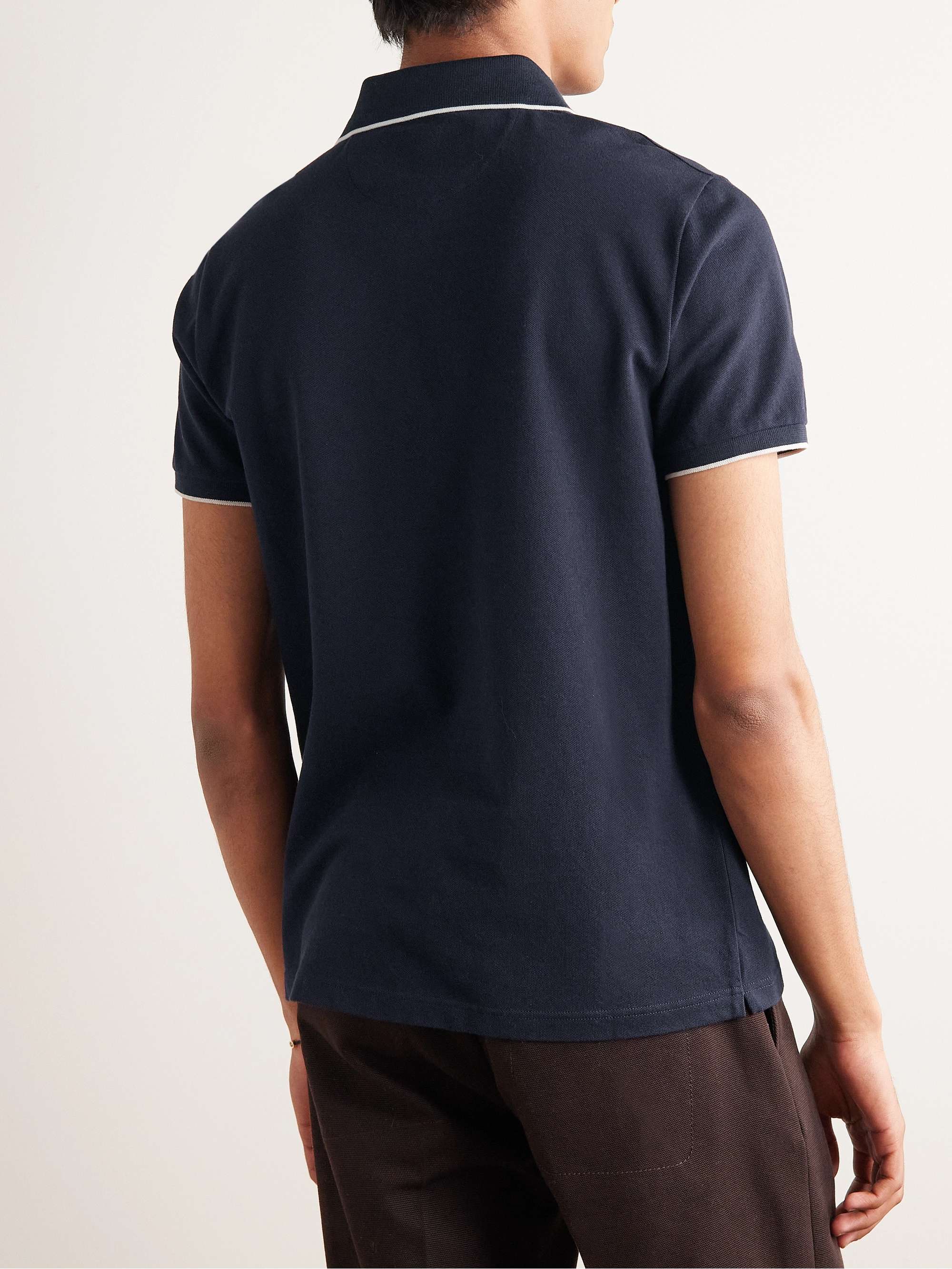 Regatta Stretch-Cotton Piqué Polo Shirt view