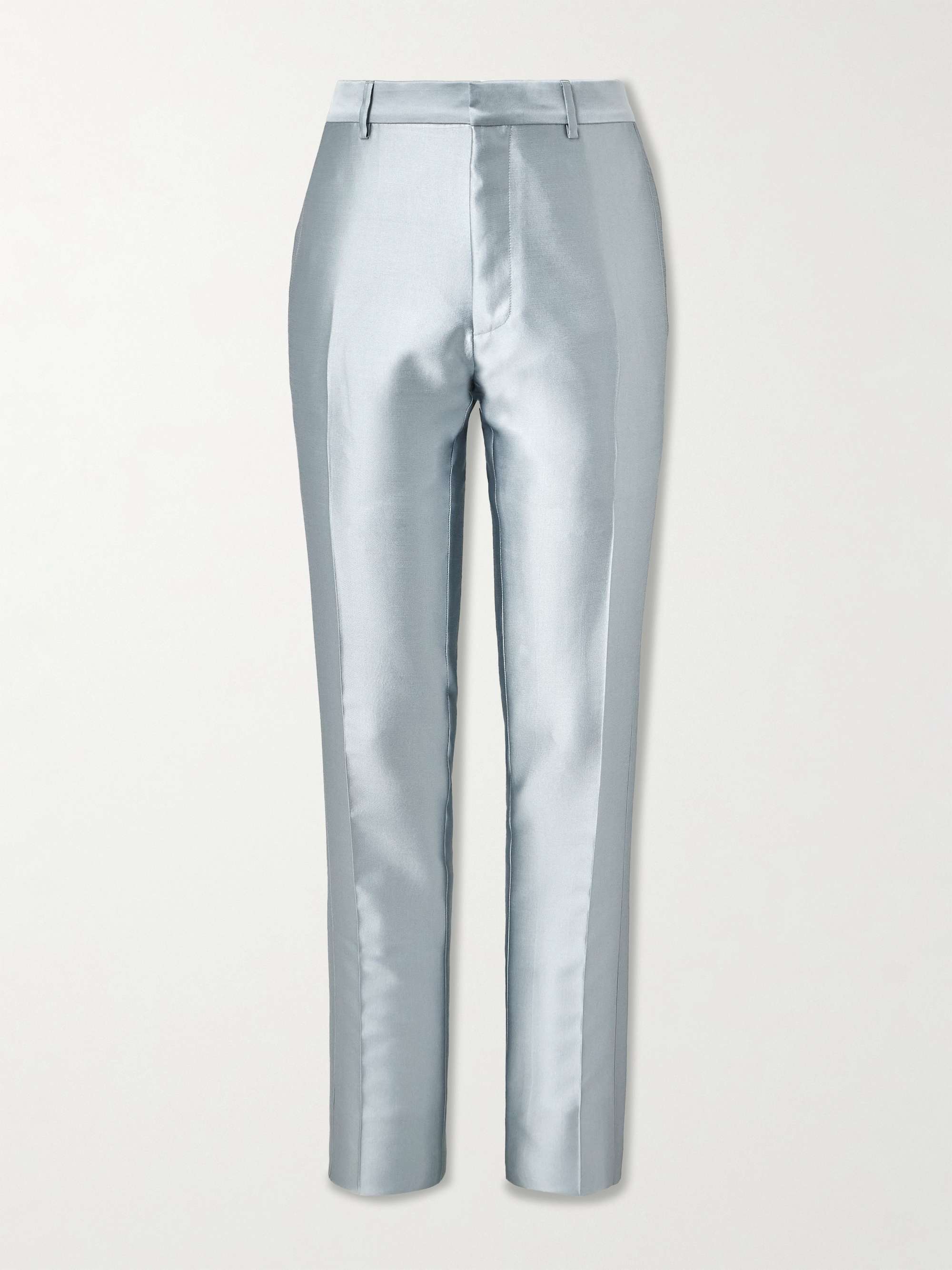 Straight-Leg Woven Trousers view