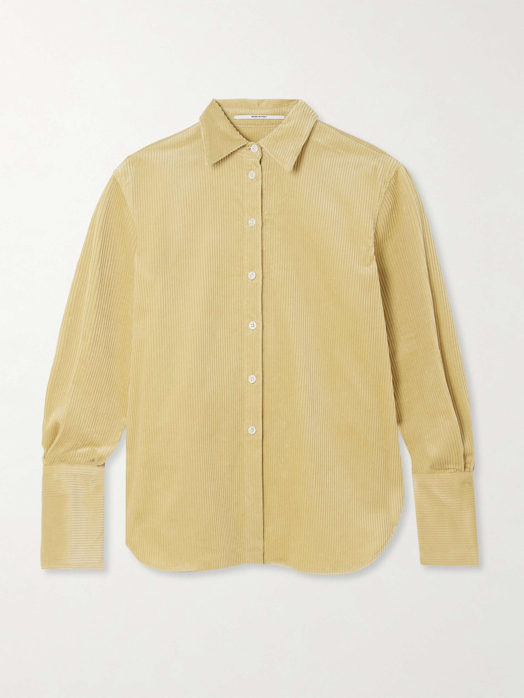Cotton-corduroy shirt view