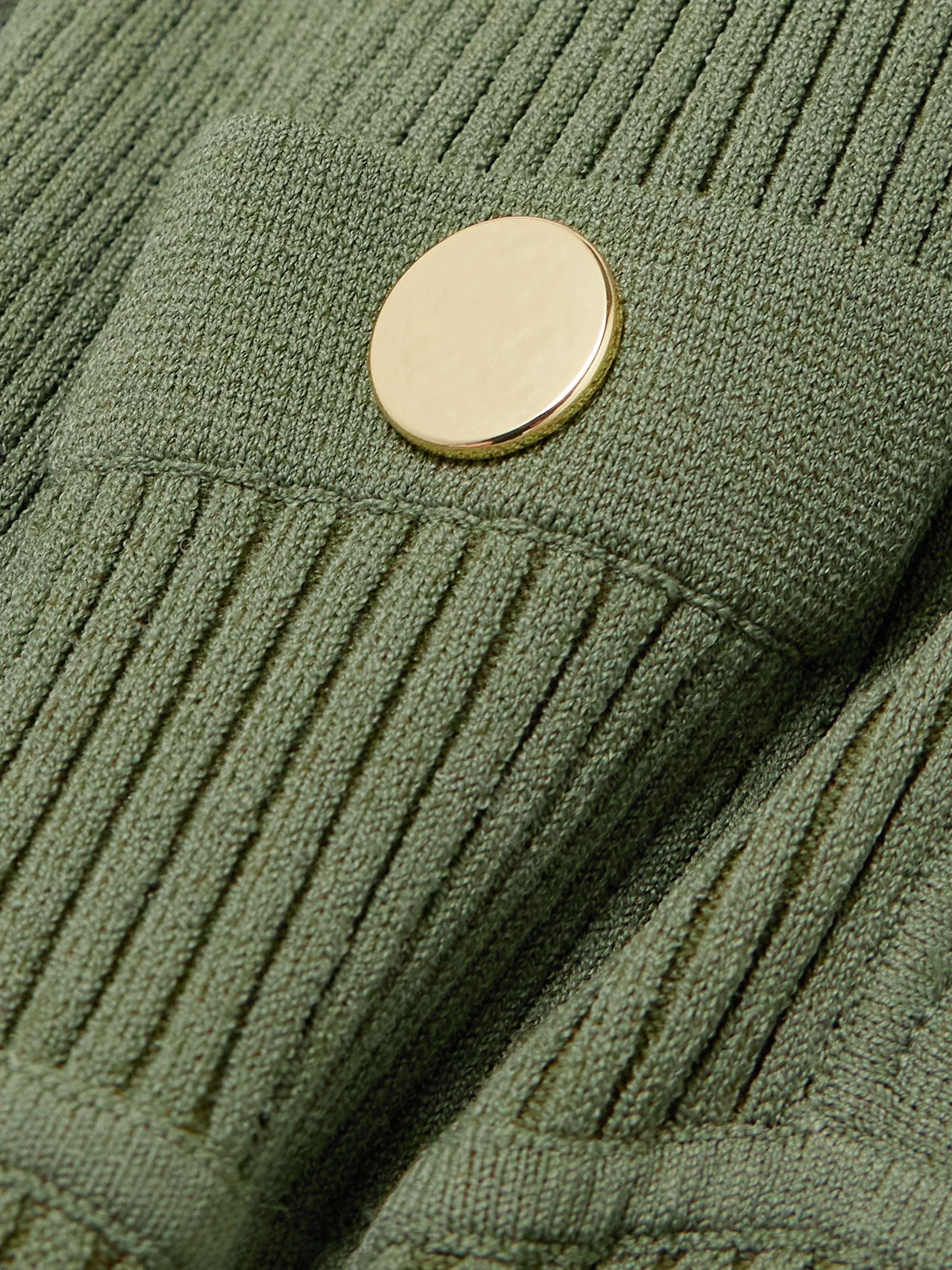 Lauper ribbed-knit mini dress view