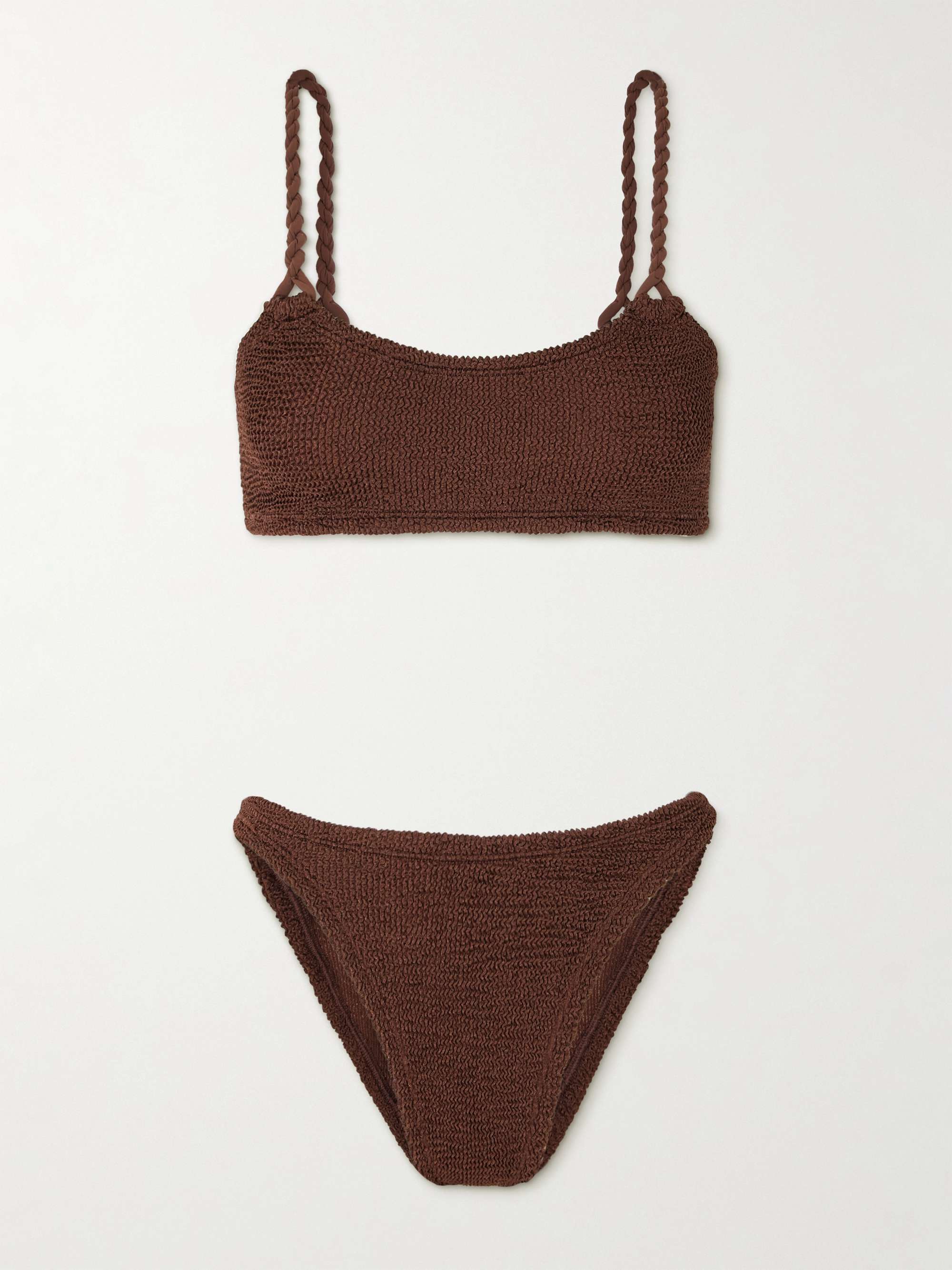 Phoebe metallic seersucker bikini view