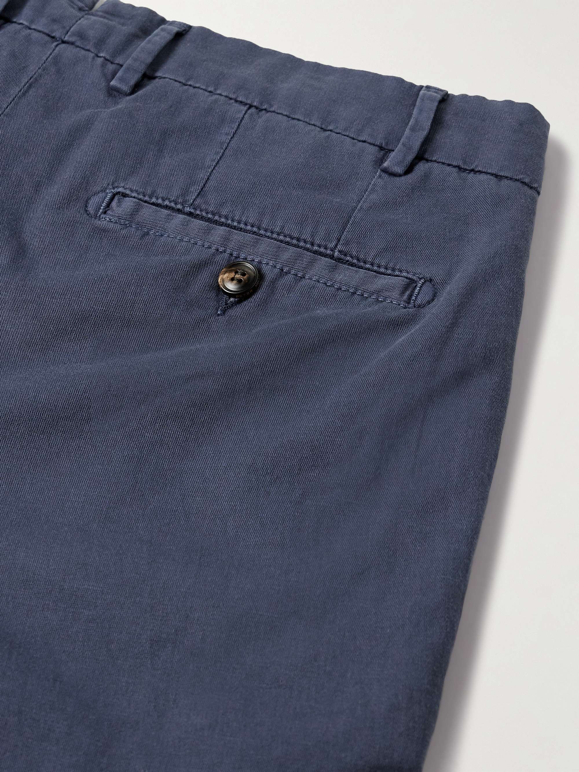 Somerset Slim-Fit Cotton-Blend Twill Shorts view