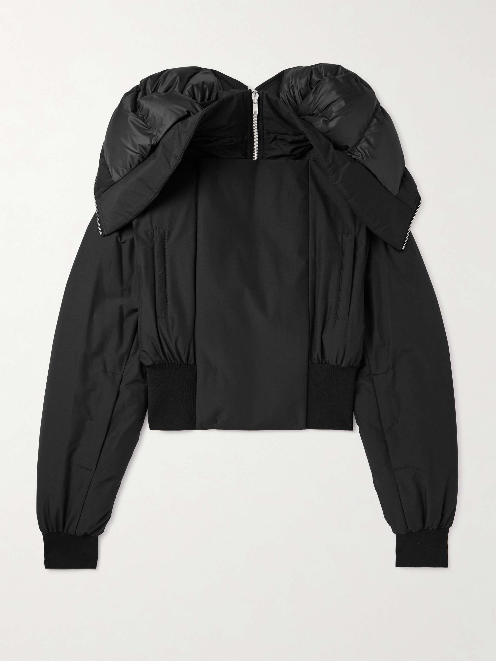 + Moncler Alice Quilted Cotton-Blend Shell Hooded Down Jacket view
