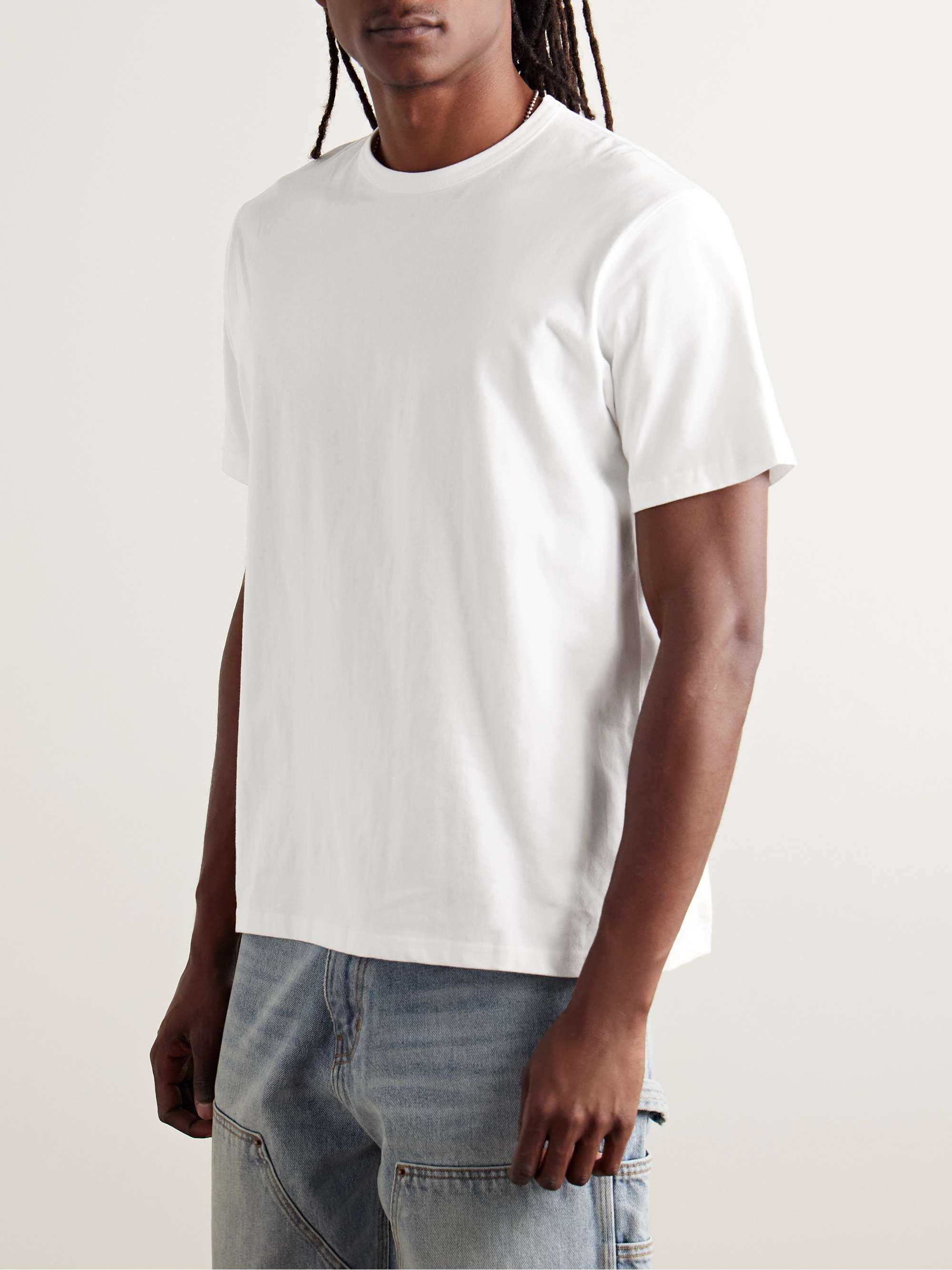 Set of Two Cotton-Jersey T-Shirts view