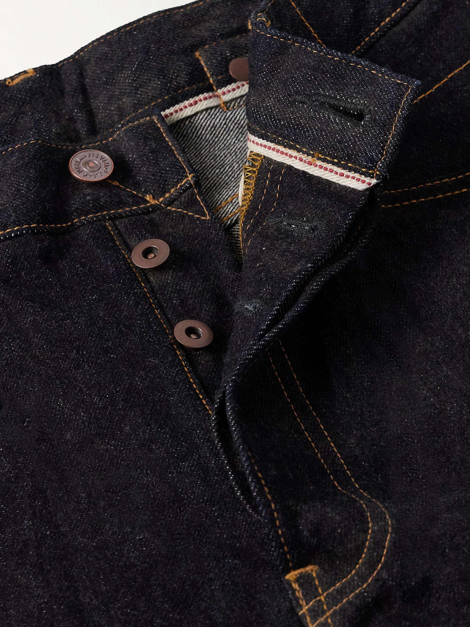 Social Sculpture Straight-Leg Selvedge Jeans view