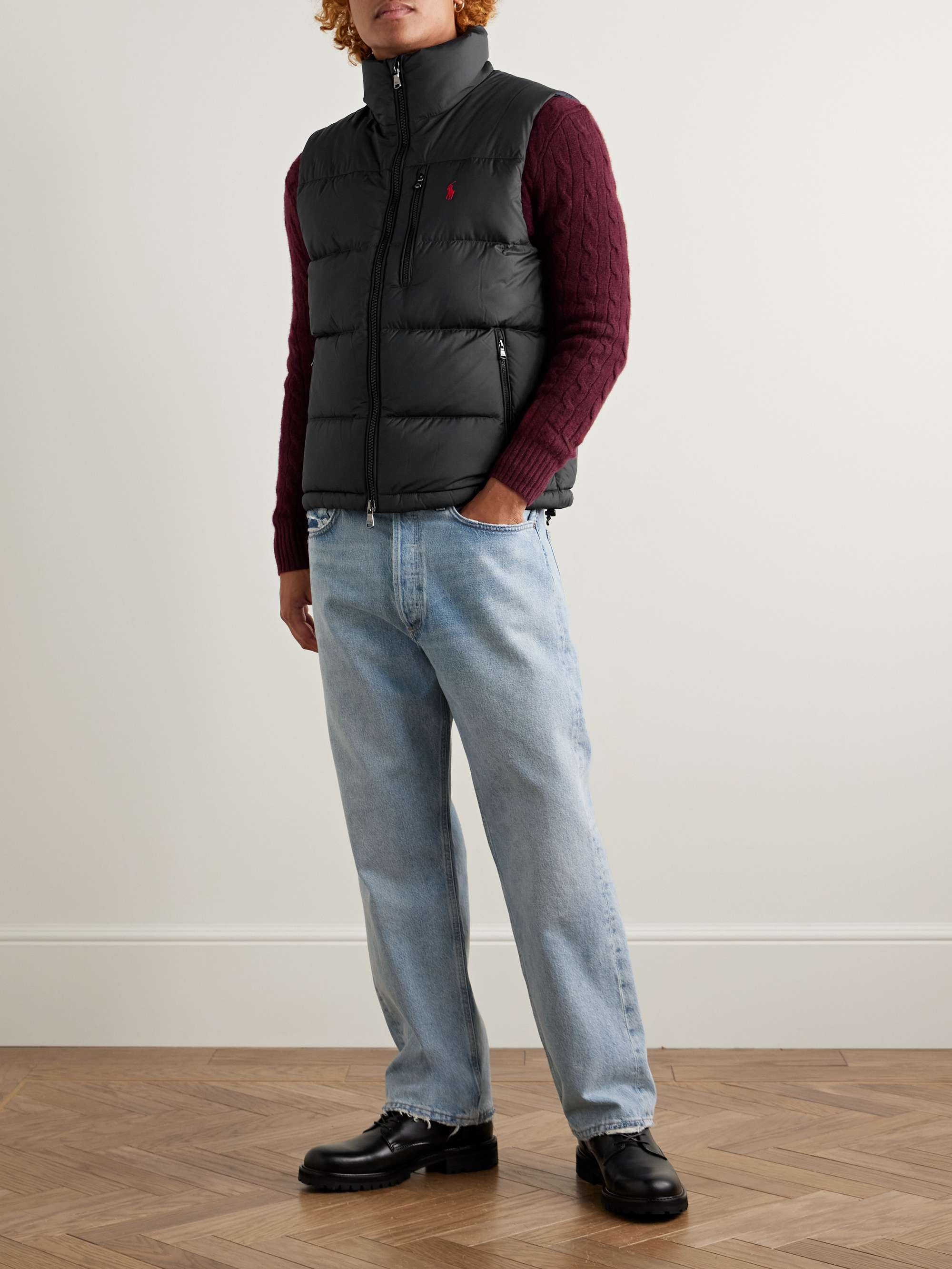 The Gorham Quilted Recycled-Ripstop Down Gilet view
