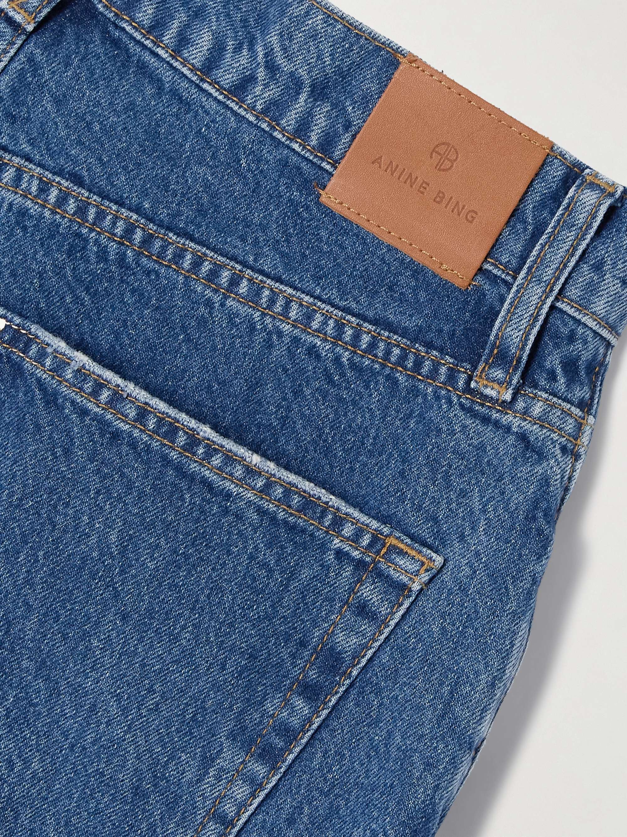 Kat organic denim shorts view