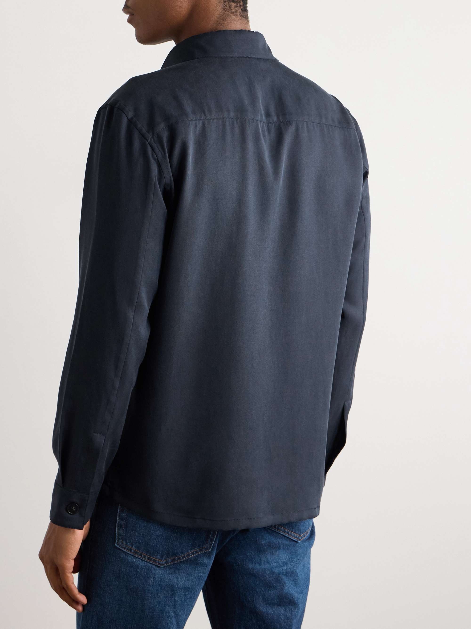 Lyocell-Twill Overshirt view