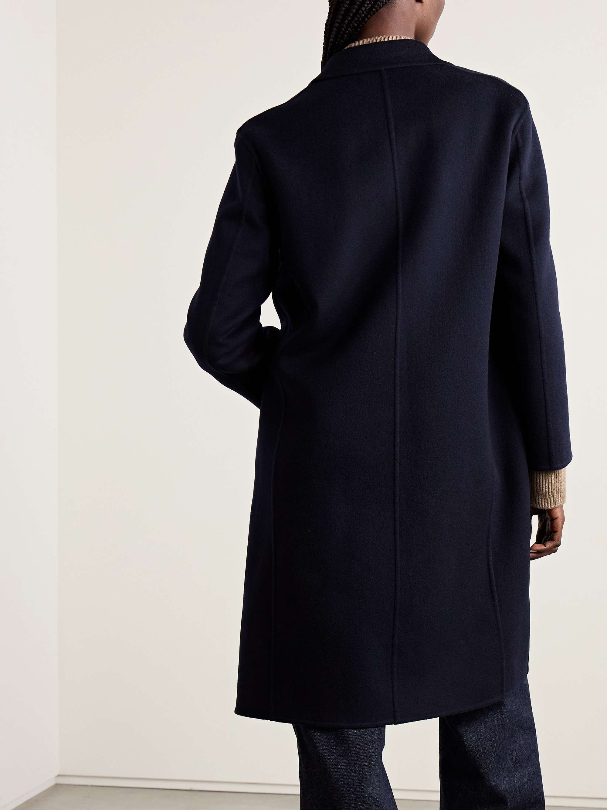 Fedra cashmere coat view