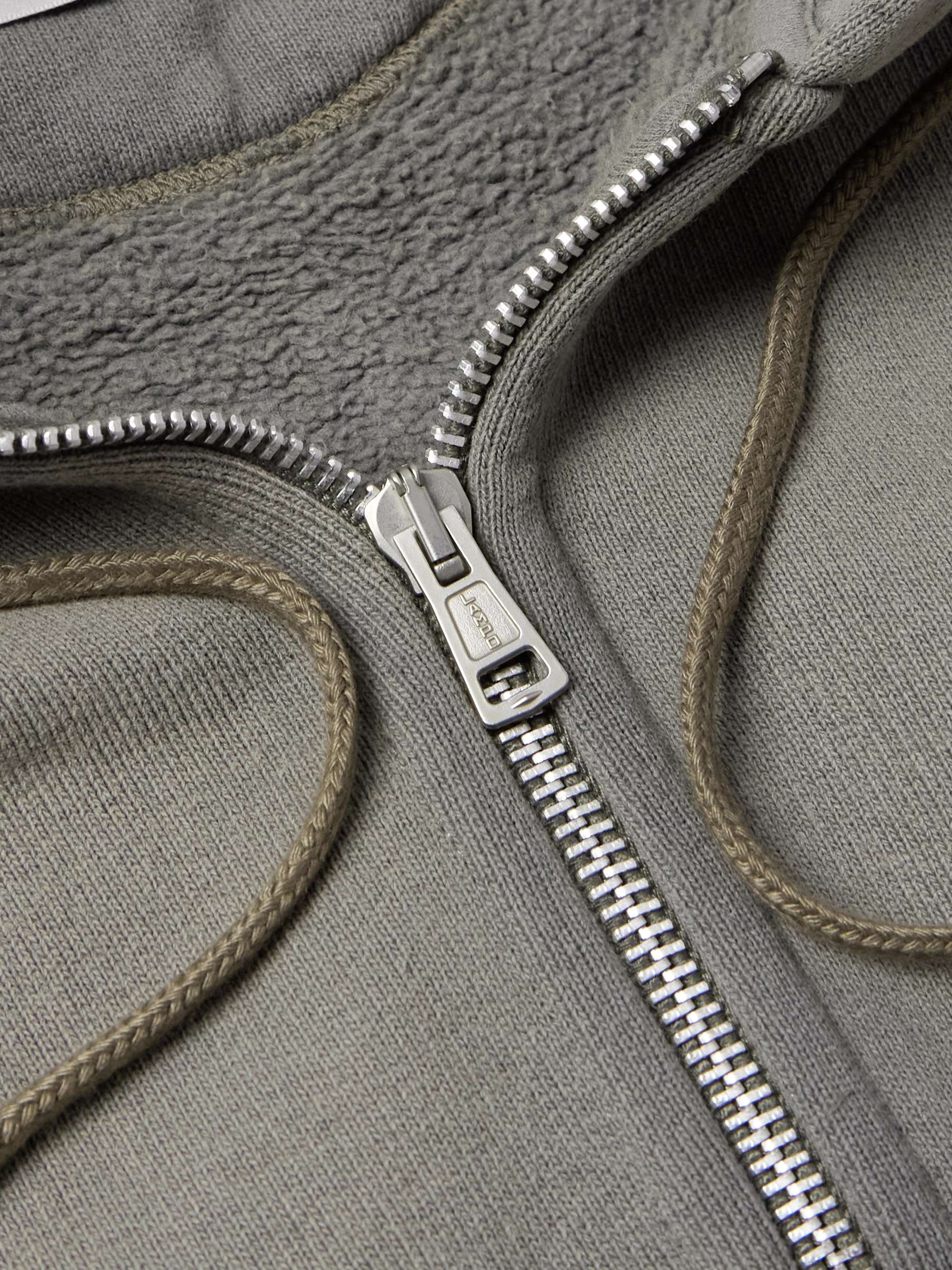 Rascal Cotton-Jersey Zip-Up Hoodie view