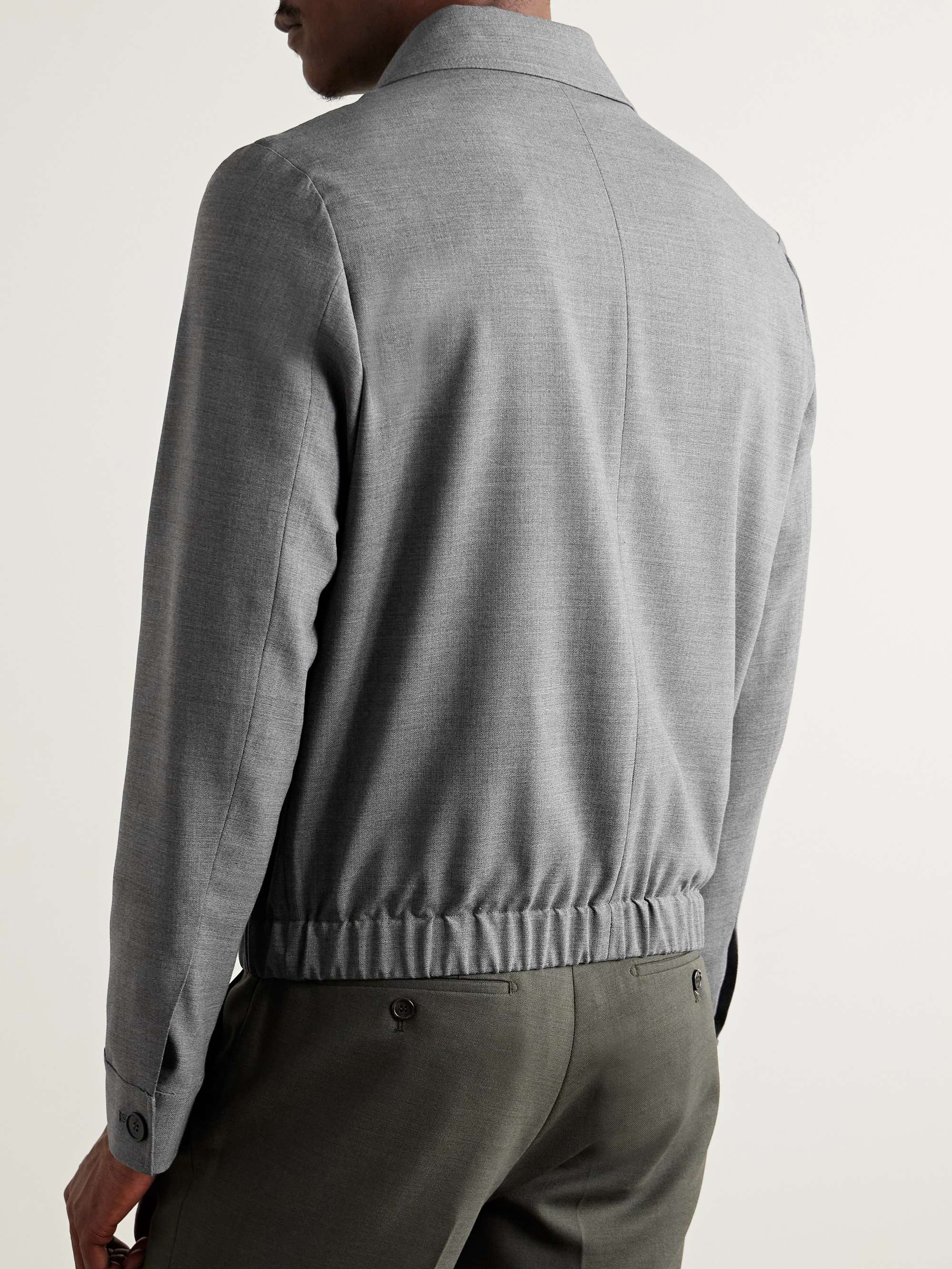Venezia 1951 Virgin Wool-Blend Blouson Jacket view