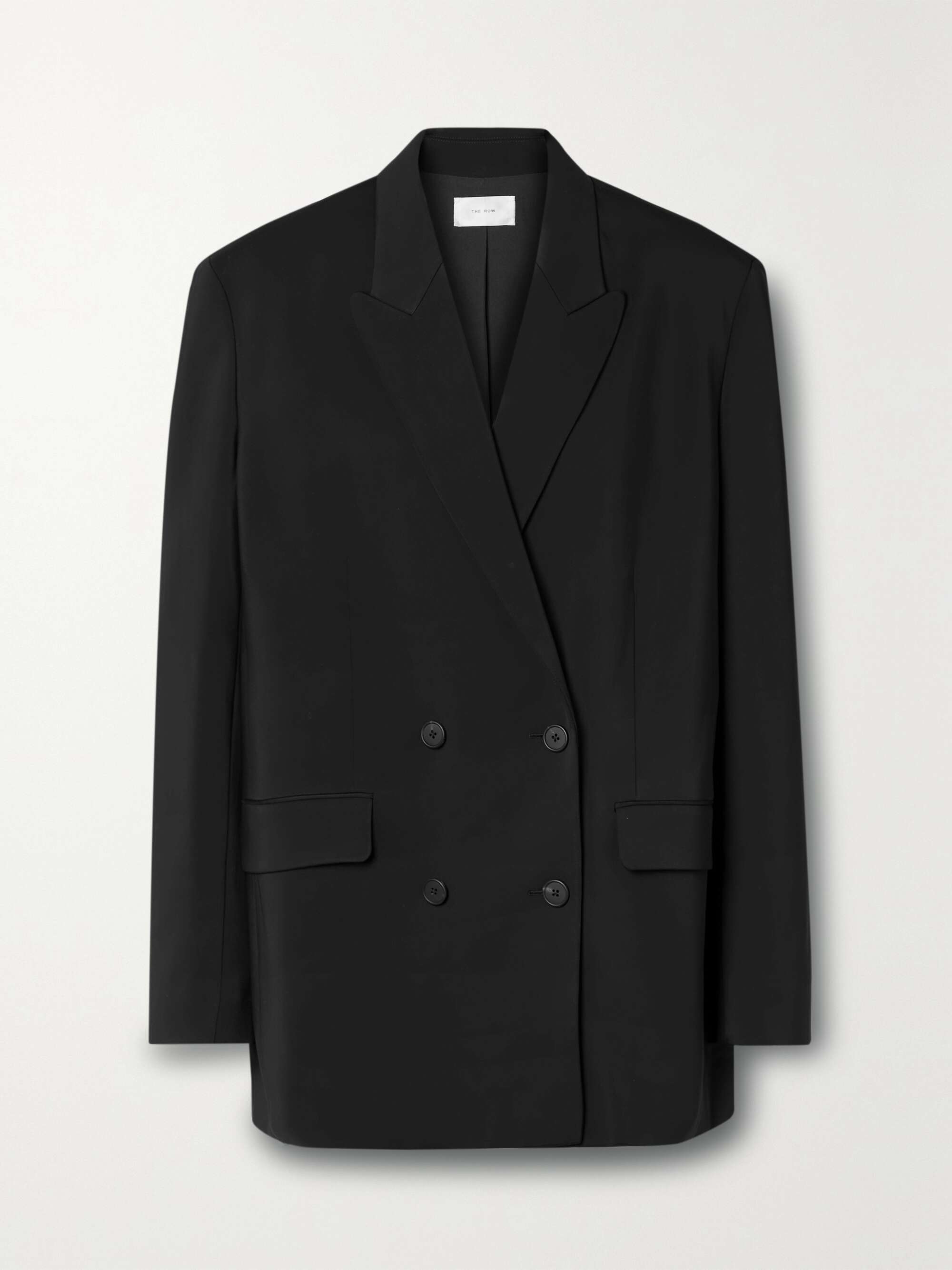 Essentials Tristana double-breasted twill blazer view