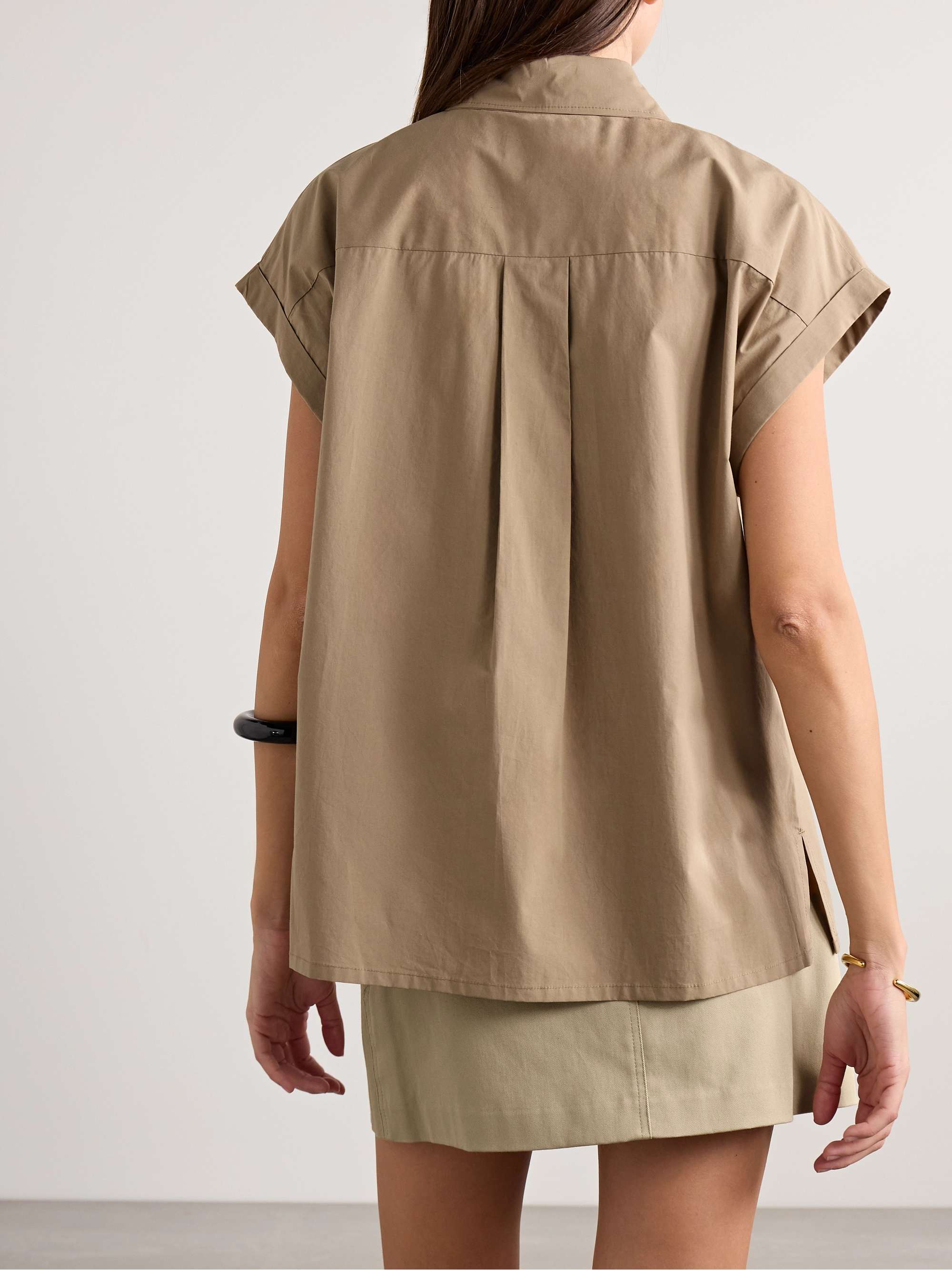 Organic cotton-poplin shirt view