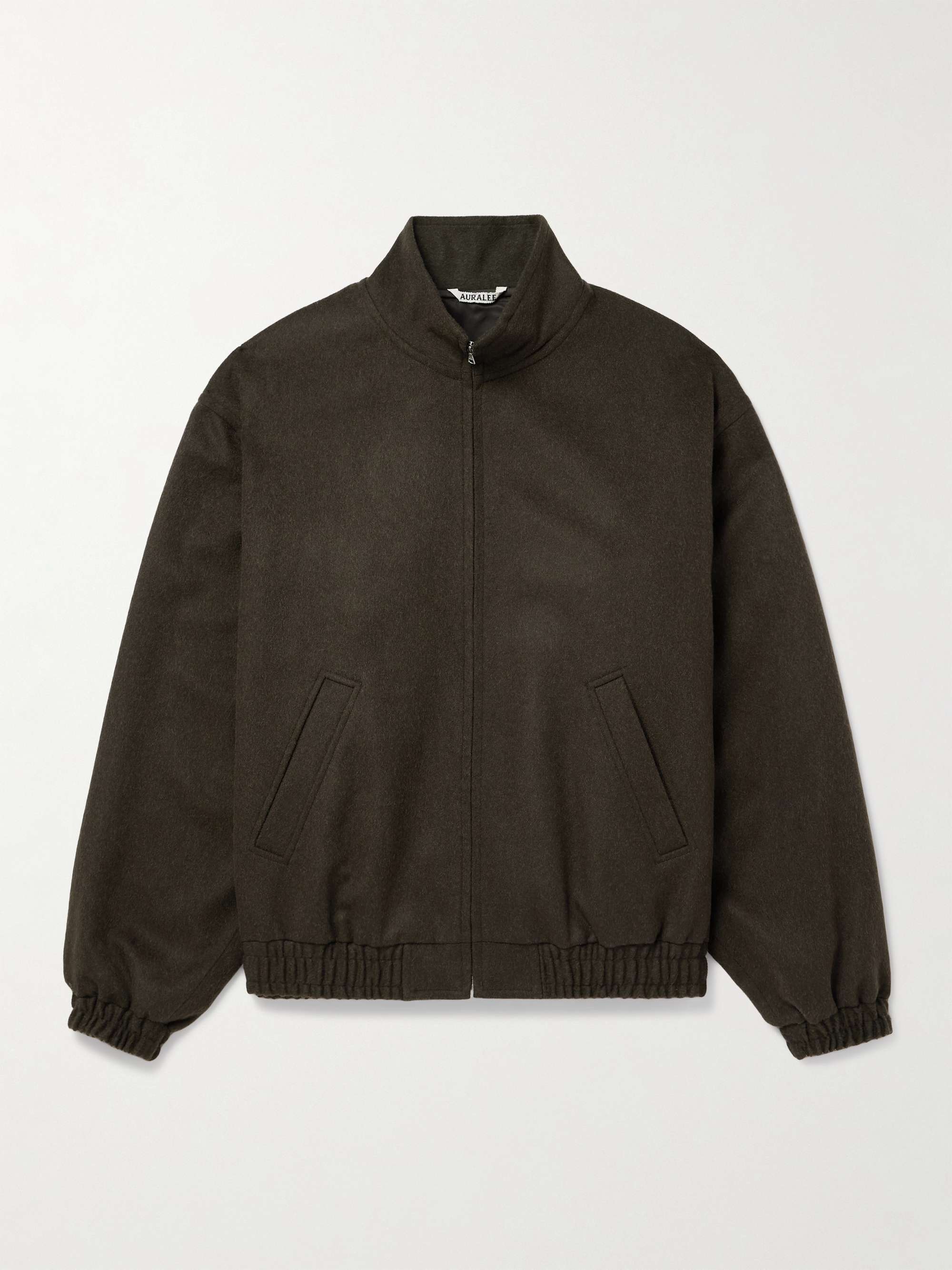 Oversized Camel Hair Blouson Jacket view