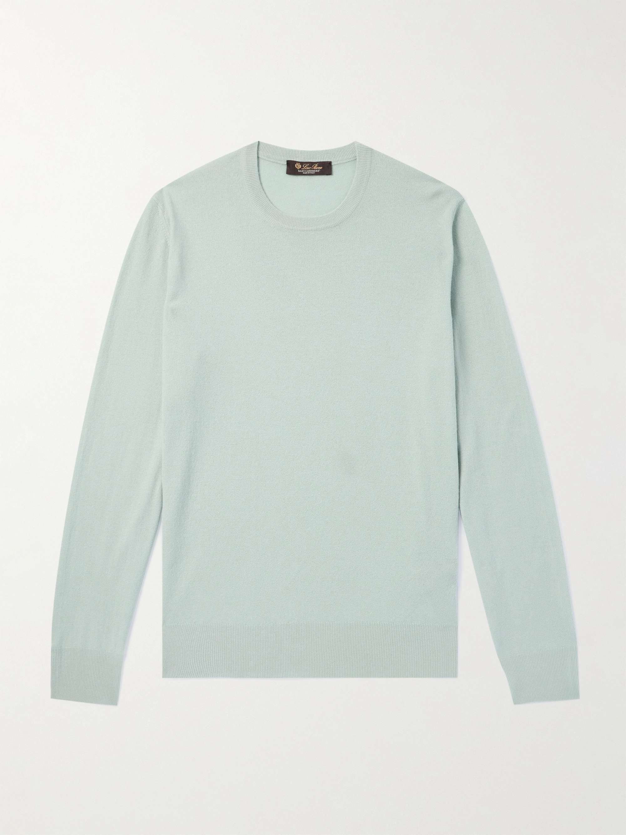 Girocollo Slim-Fit Baby Cashmere Sweater view