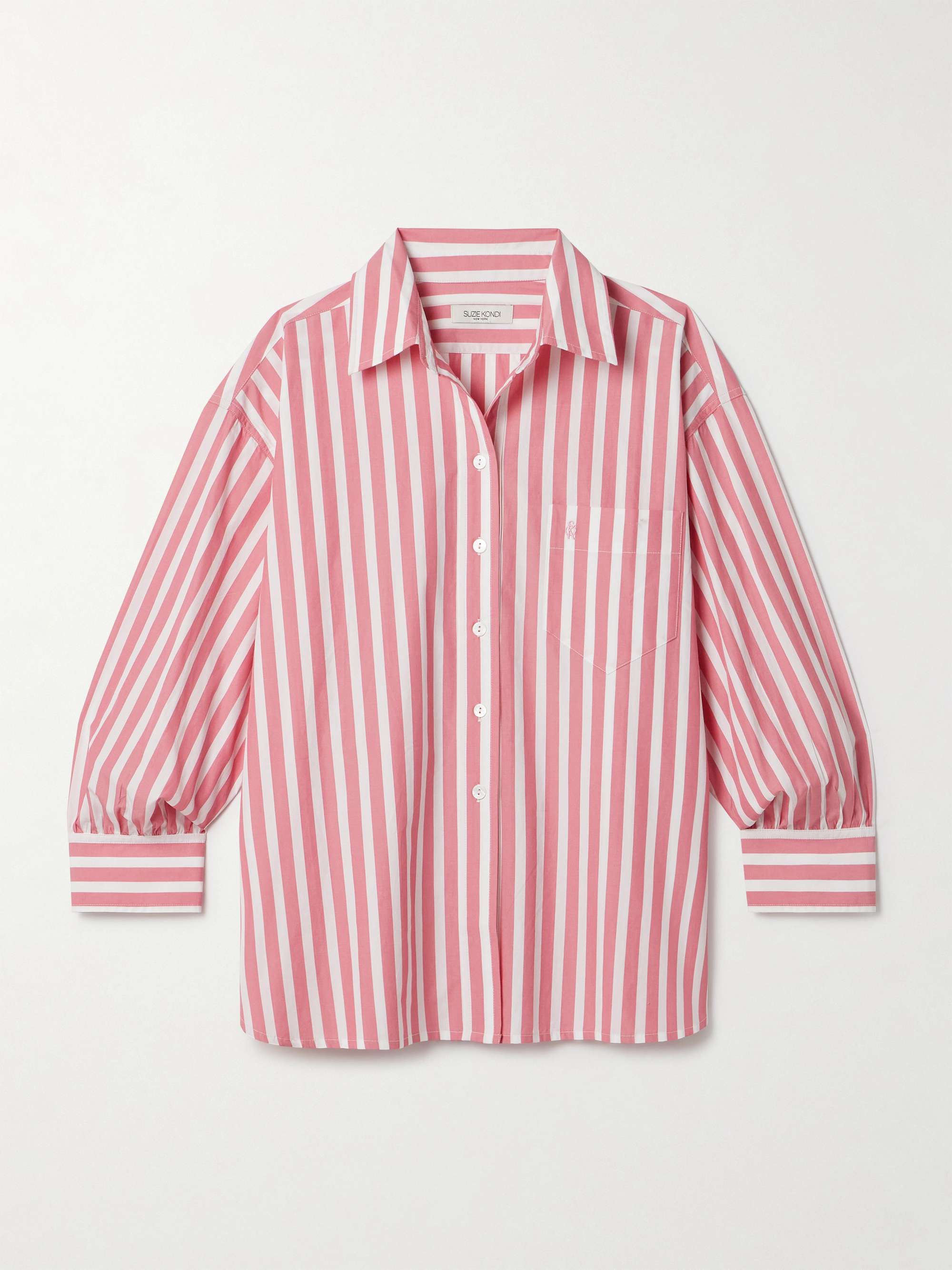 Kappa striped cotton-poplin shirt view