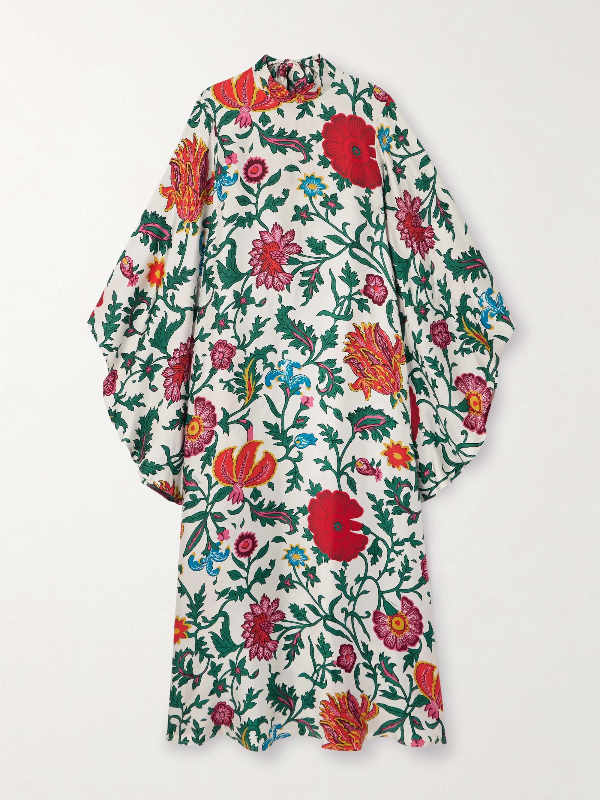 + Orlebar Brown Magnifico floral-print silk-twill midi dress view