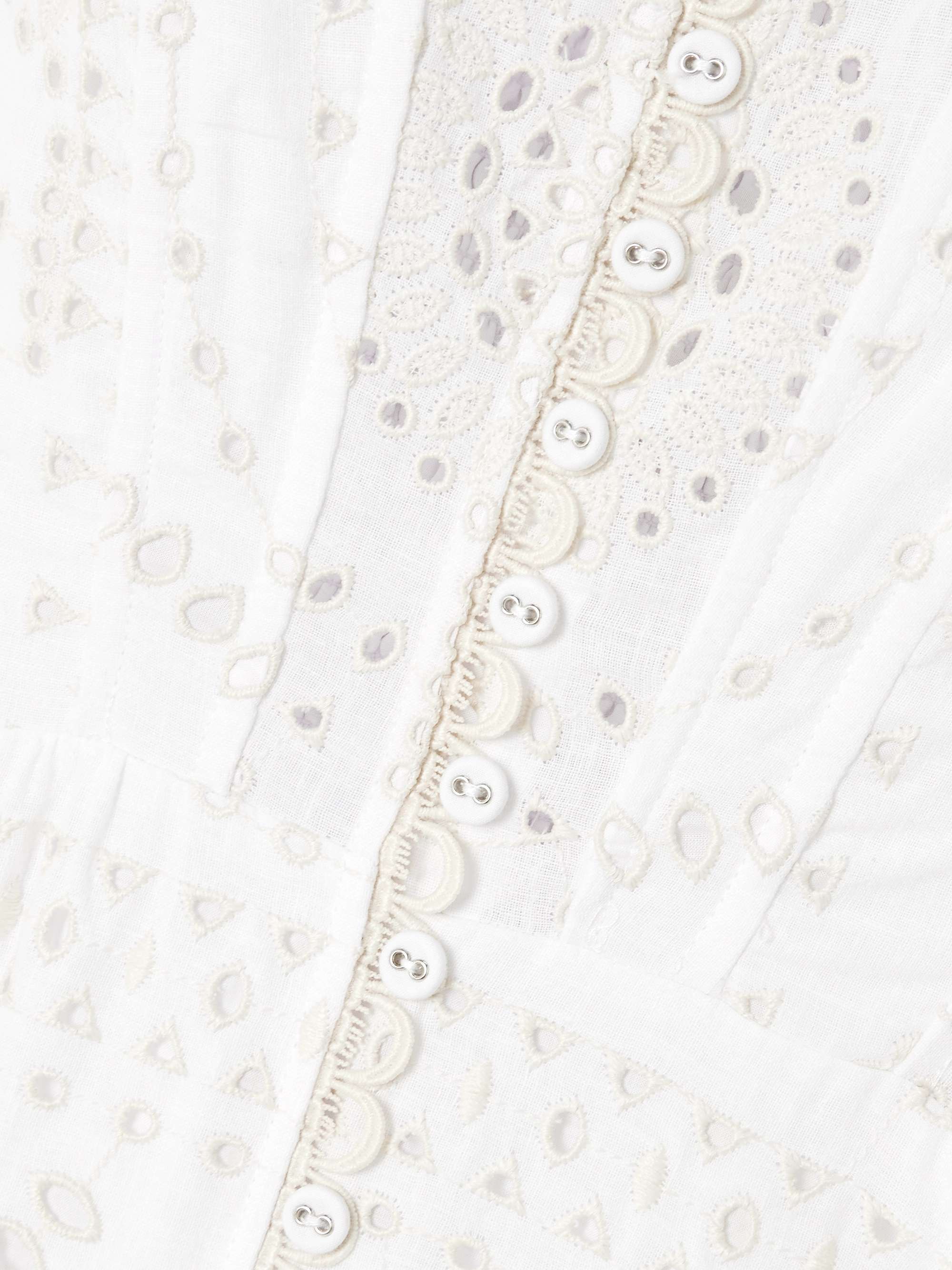 Greba broderie anglaise cotton-blend maxi dress view