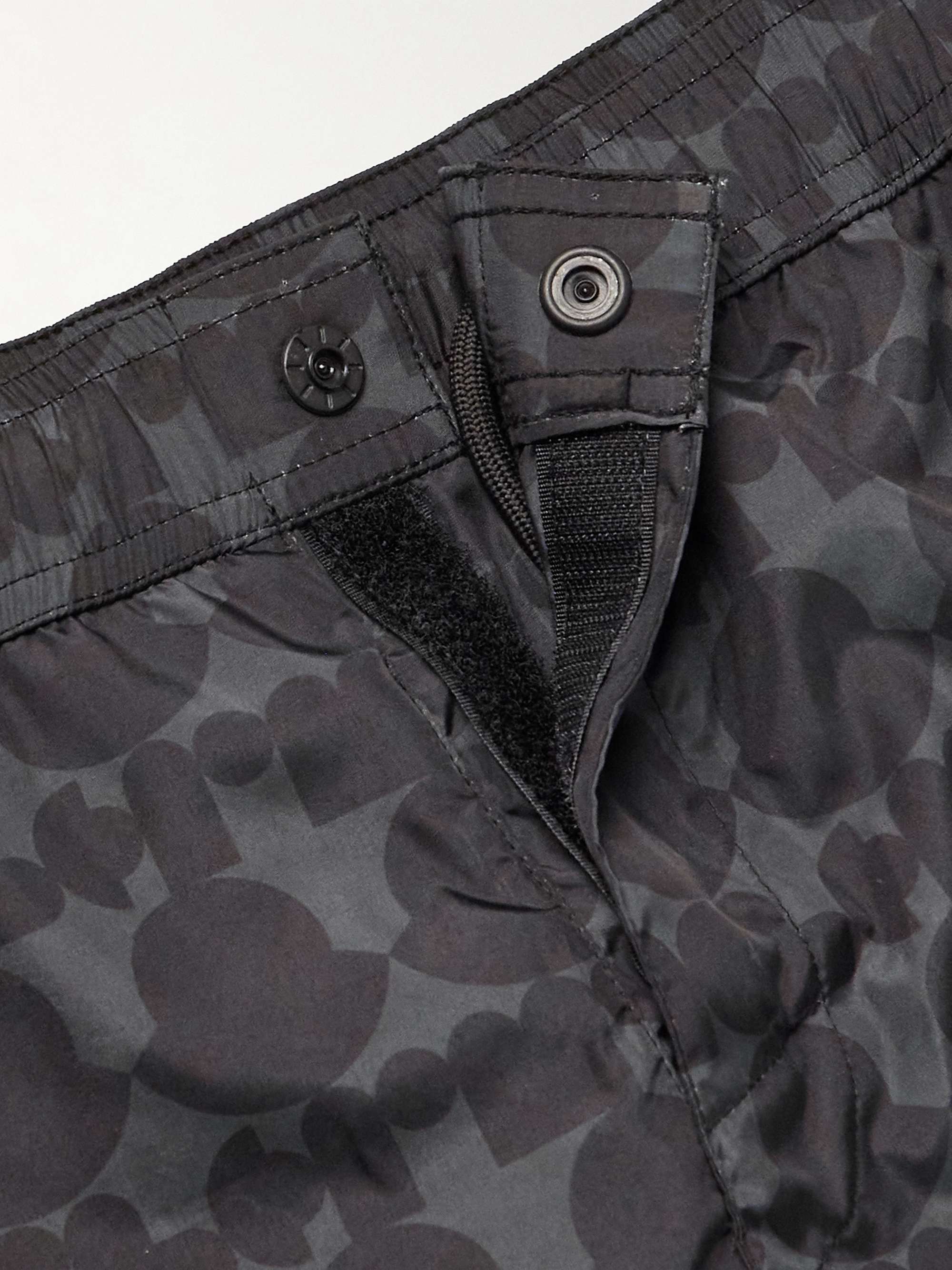 Straight-Leg Short-Length Monogrammed Swim Shorts view
