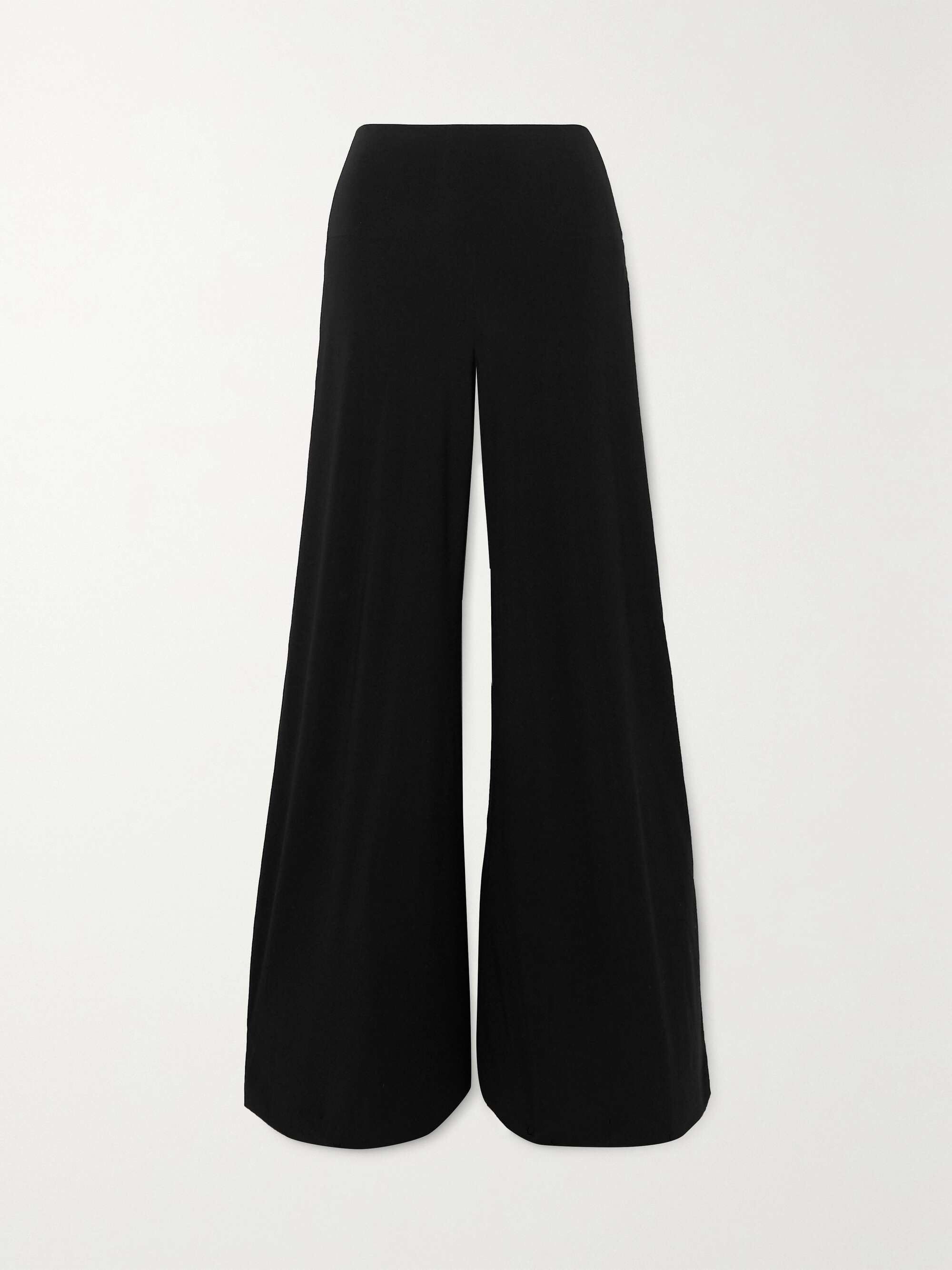 Elephant stretch-jersey wide-leg pants view
